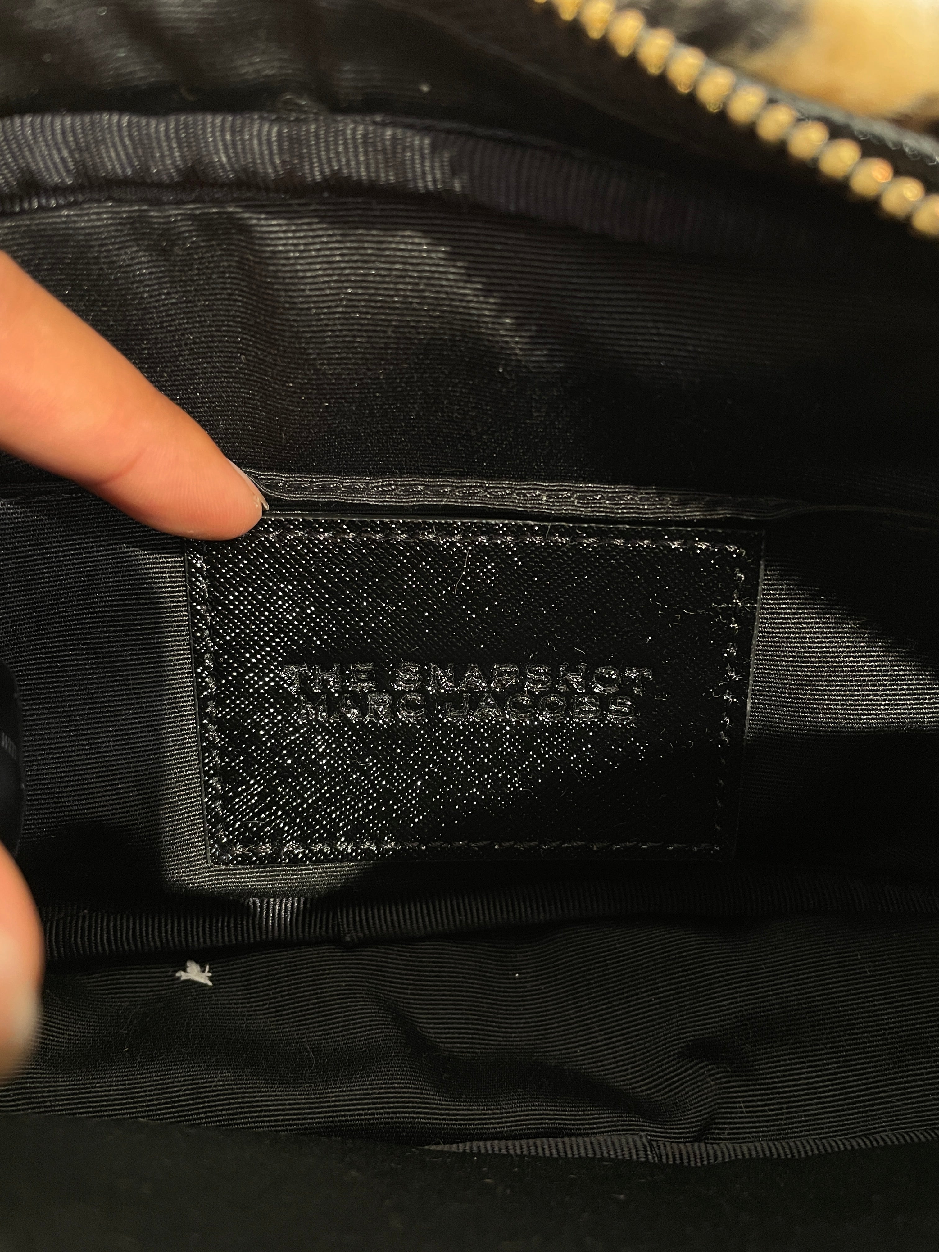 MARC JACOBS/Bag/Animal Pattern/MLT/The Snapshot Tiger Fur print view 4