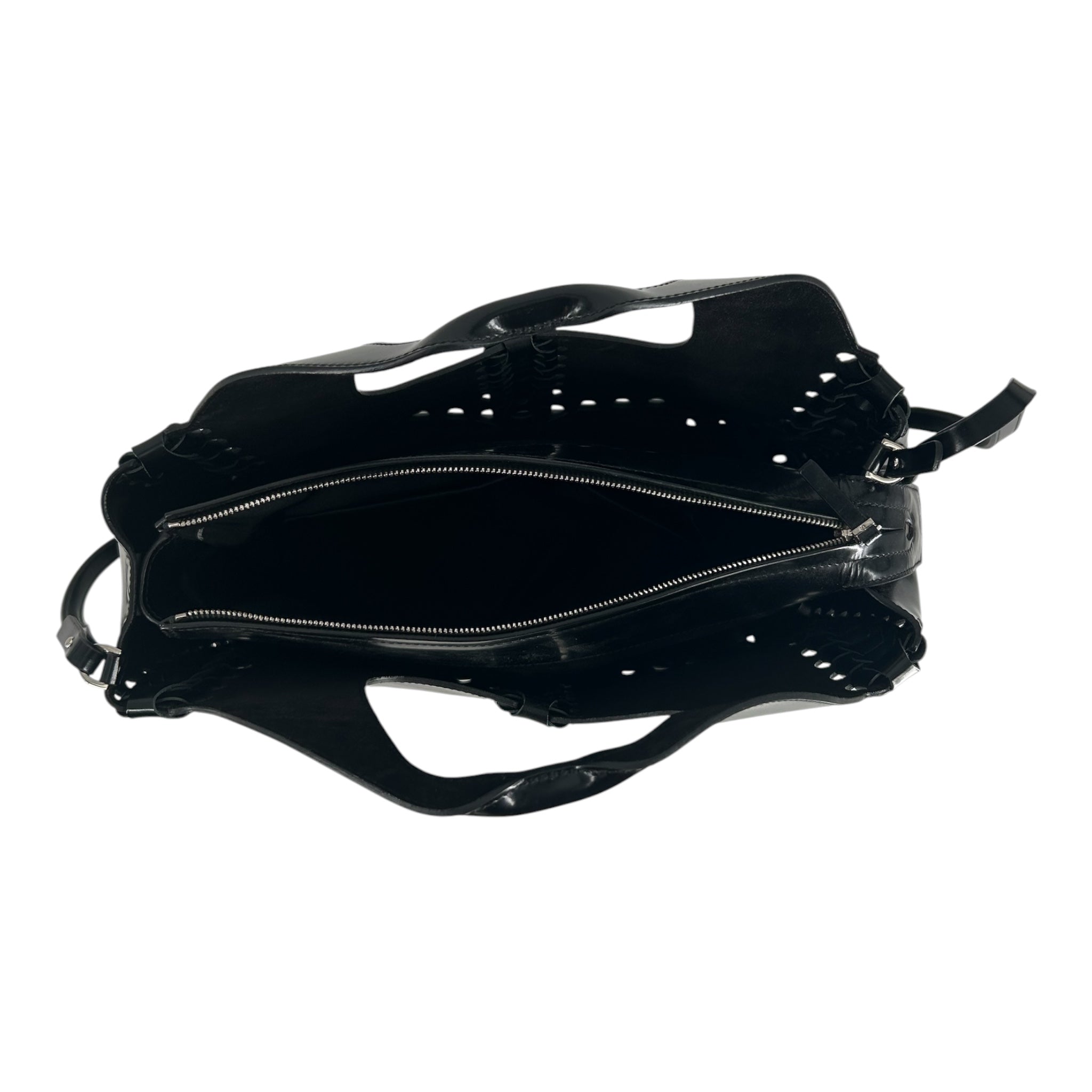 THE ROW/Cross Body Bag/Leather/BLK/BRAIDED view 3