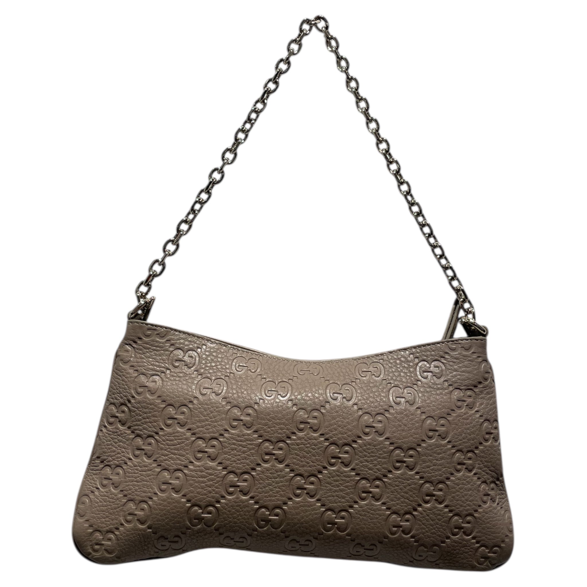 GUCCI/Hand Bag/Monogram/CRM/GG Emblem Monogram Cream view 1