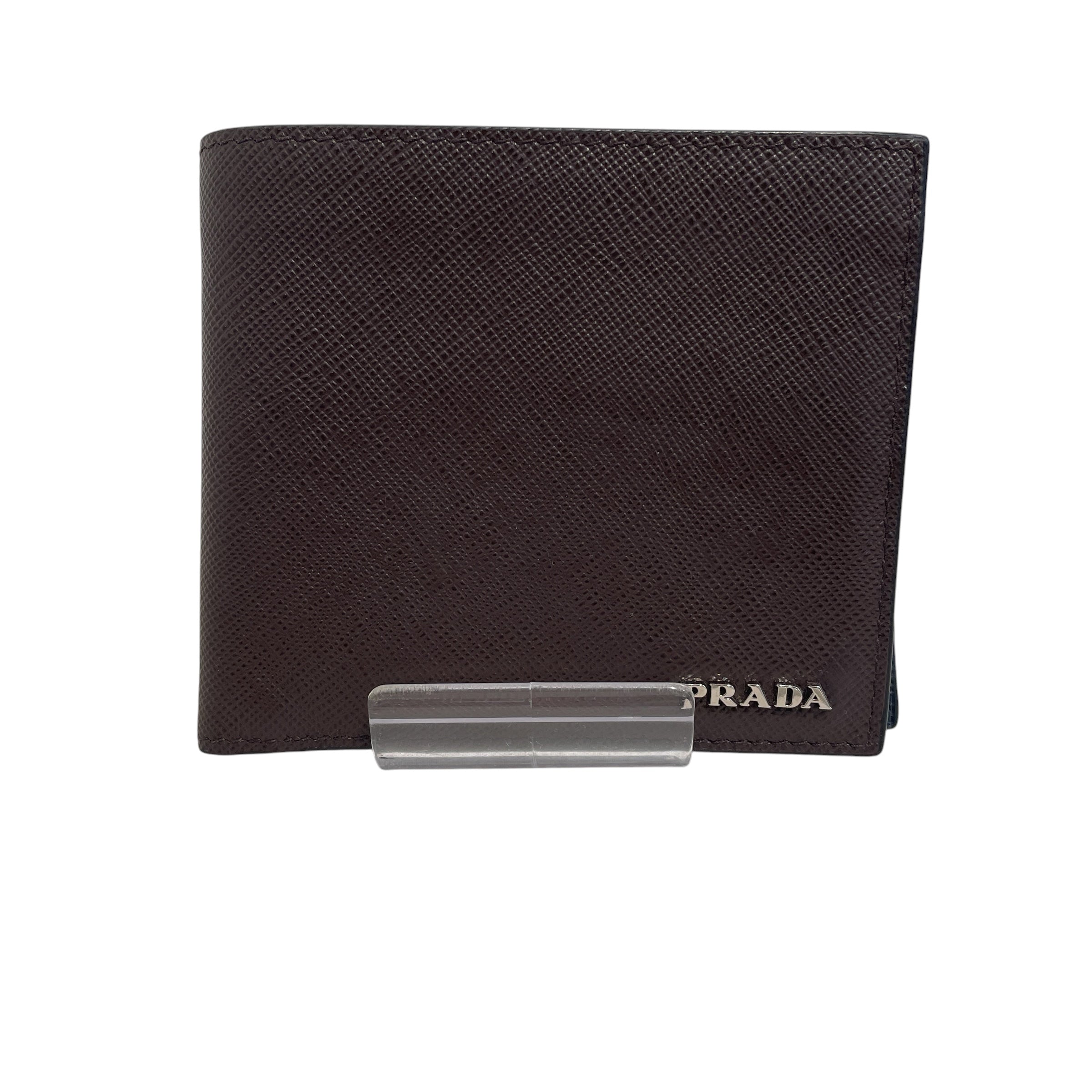 PRADA/Bifold Wallet/Leather/BRW/M's/SAFFIANO view 1