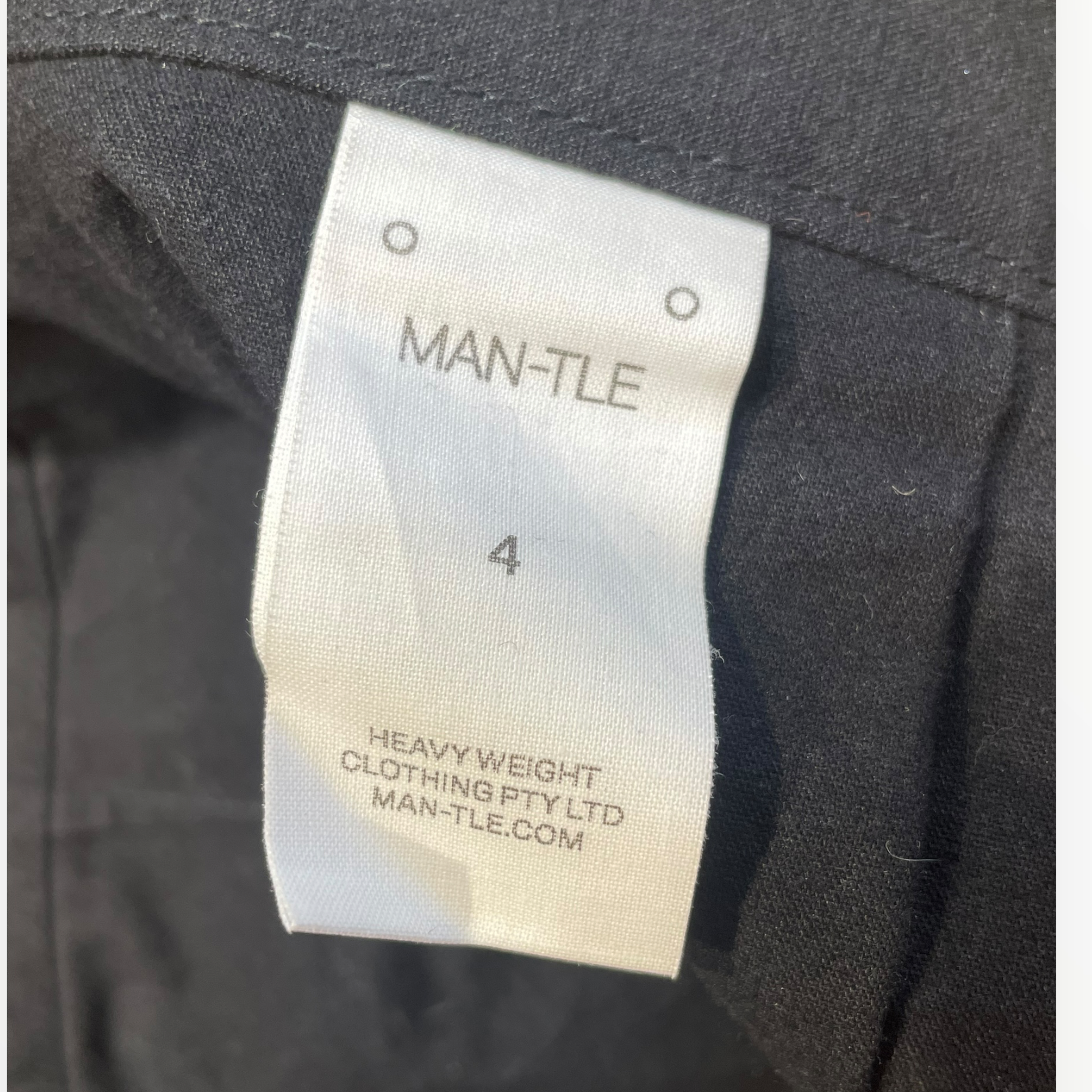 MAN-TLE/Cargo Pants/L/Cotton/BLK/ view 4