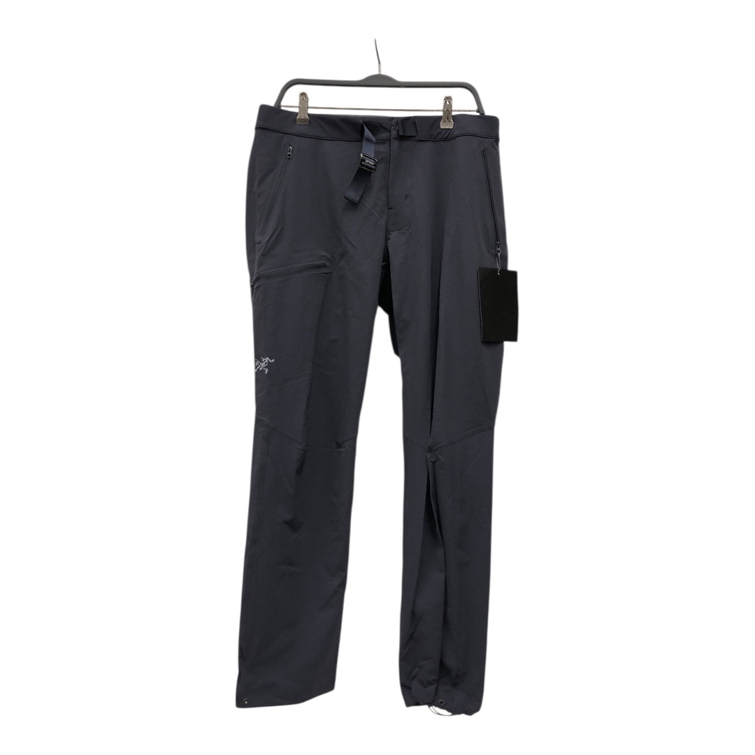 ARC'TERYX/Straight Pants/34/Nylon/NVY/ view 1