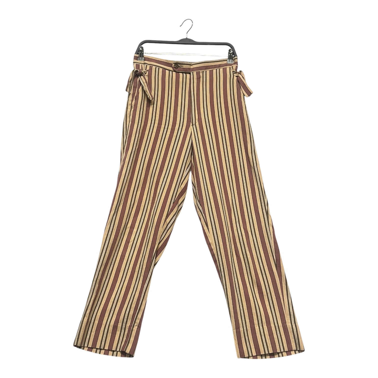 BODE/Wide Leg Pants/Stripe/Cotton/BEG/Button Fly/BODE STRIPED PANTS view 1