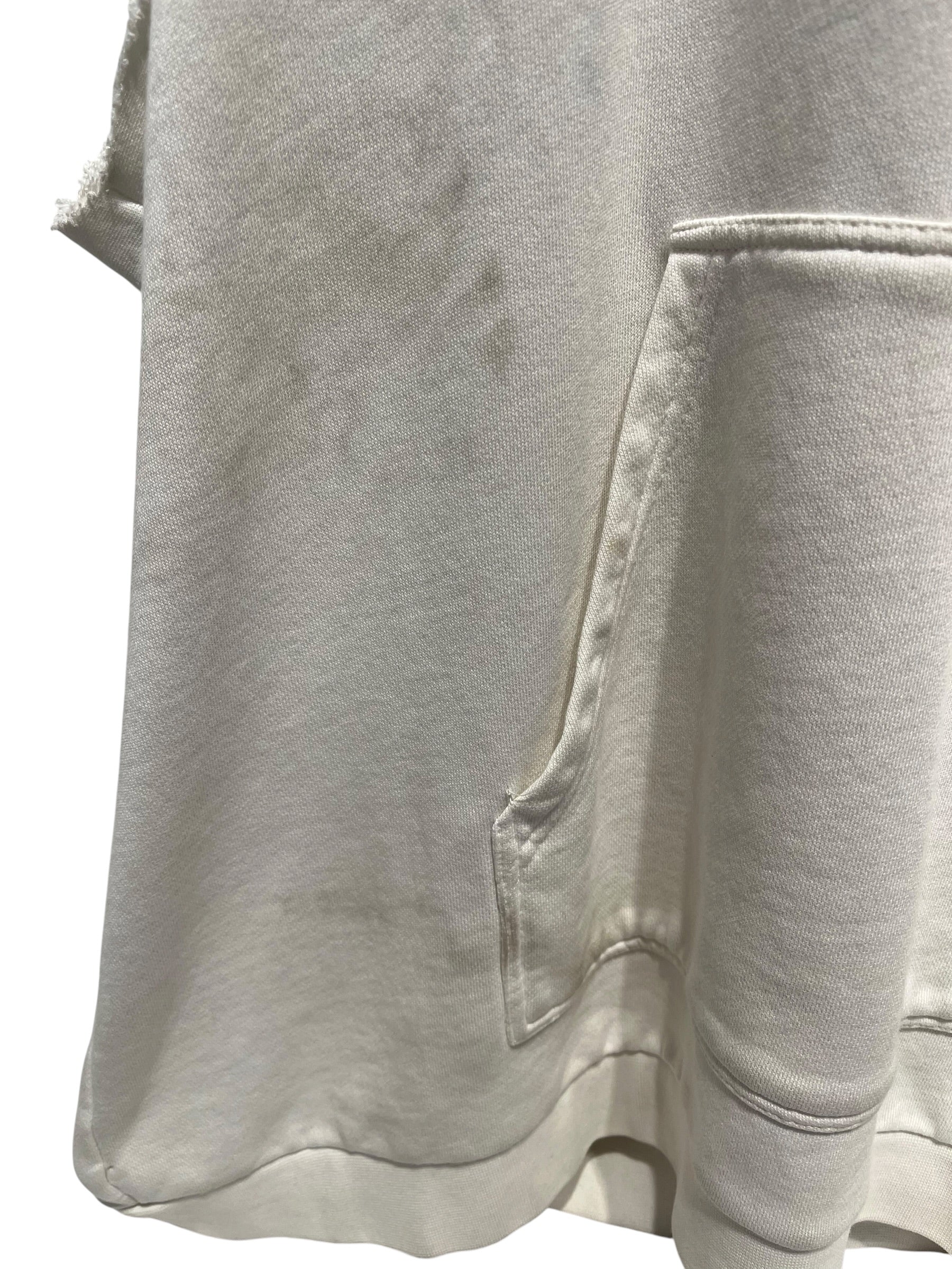 RAF SIMONS/Hoodie/XL/Cotton/WHT/SLEEVELESS ISOLATED HEROS view 5