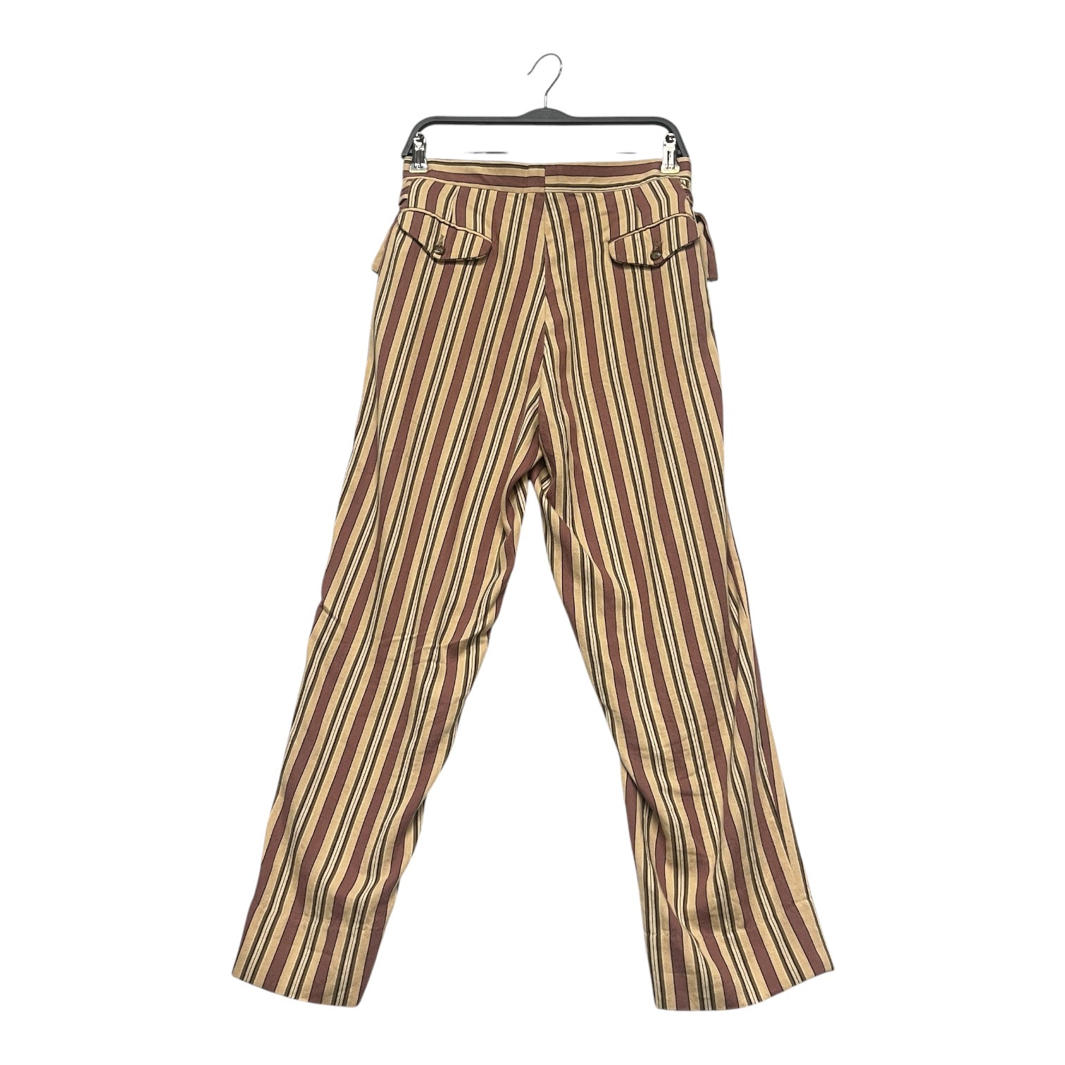BODE/Wide Leg Pants/Stripe/Cotton/BEG/Button Fly/BODE STRIPED PANTS view 2