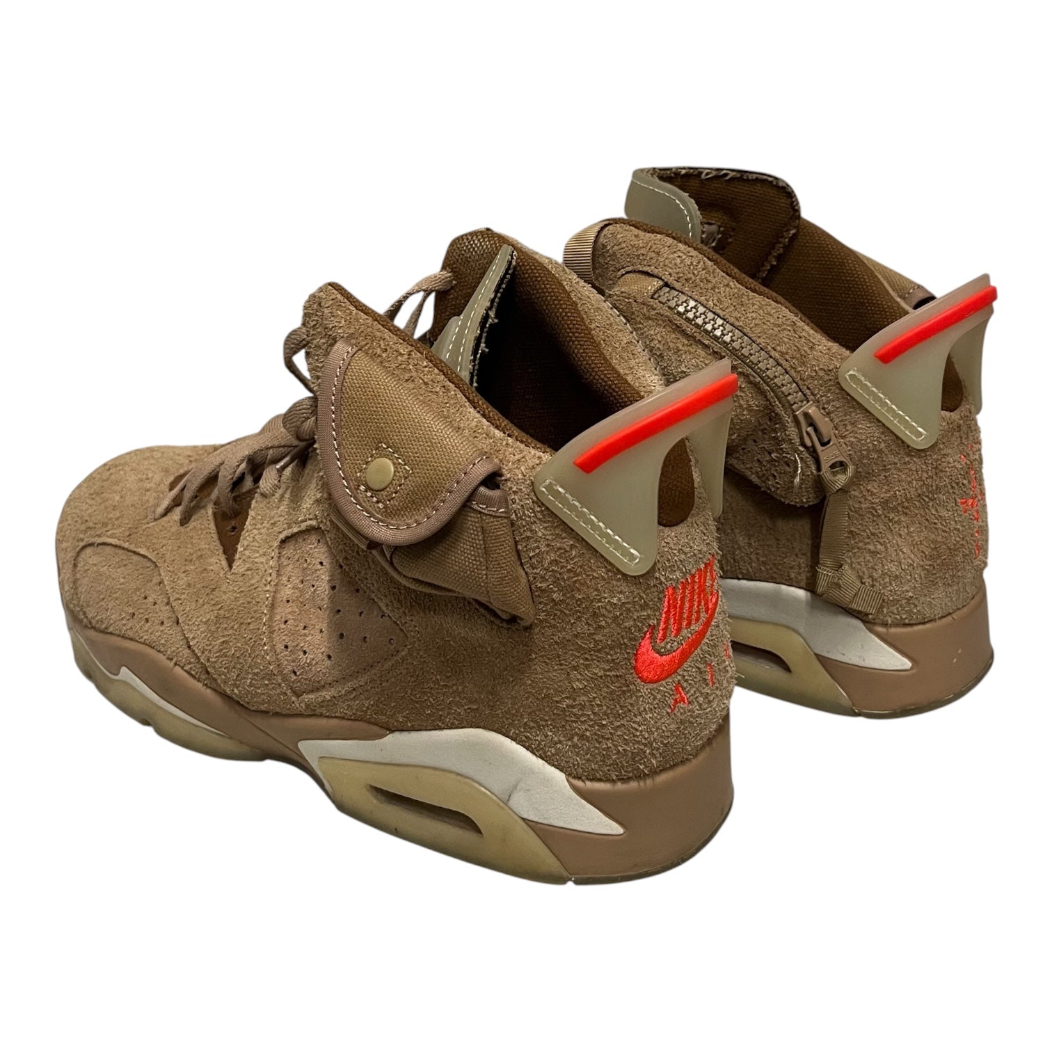 NIKE/CACTUS JACK/Hi-Sneakers/US 10.5/Suede/KHK/6 khaki view 2