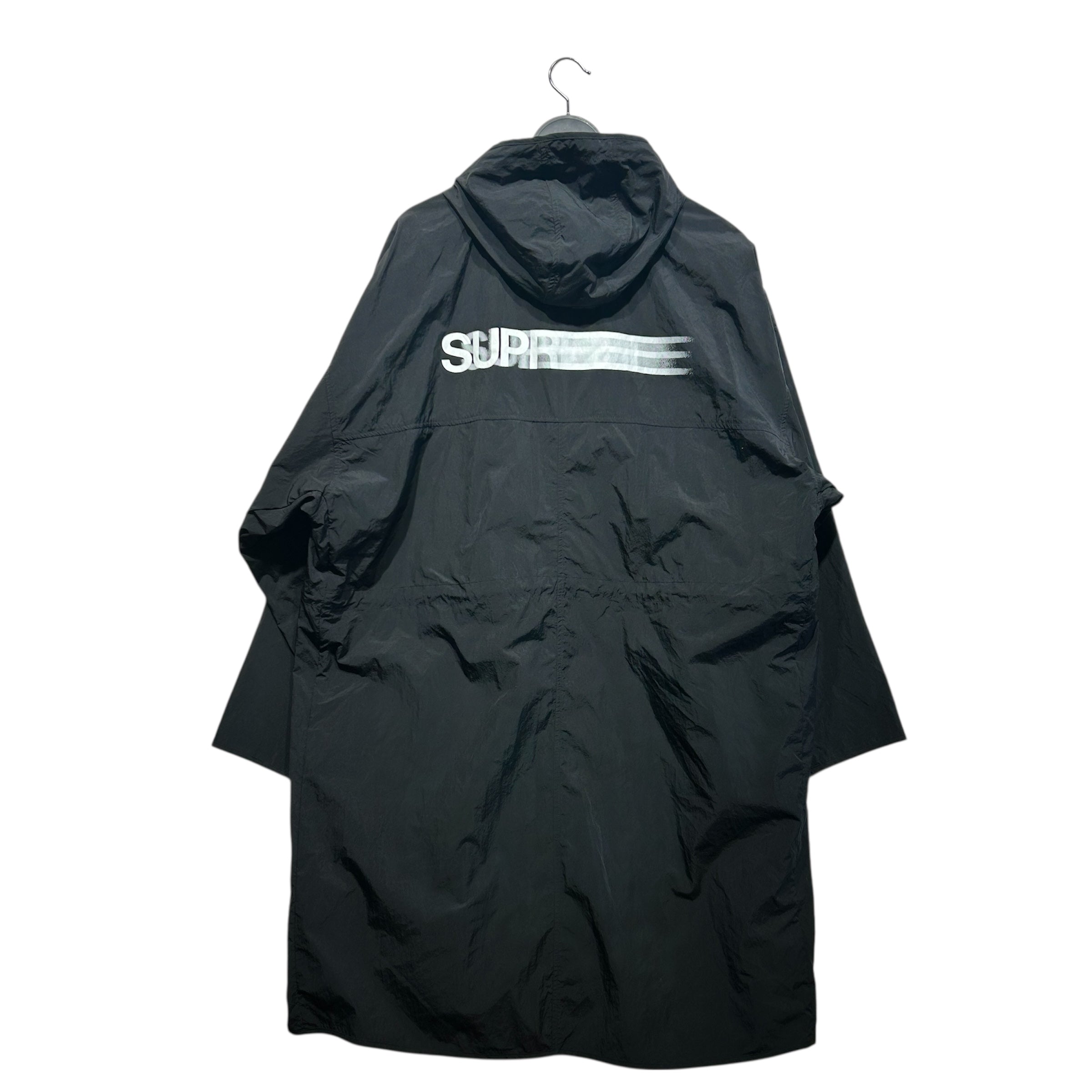 Supreme/Windbreaker/L/Nylon/BLK/Motion Blur Winbreaker Parka view 2