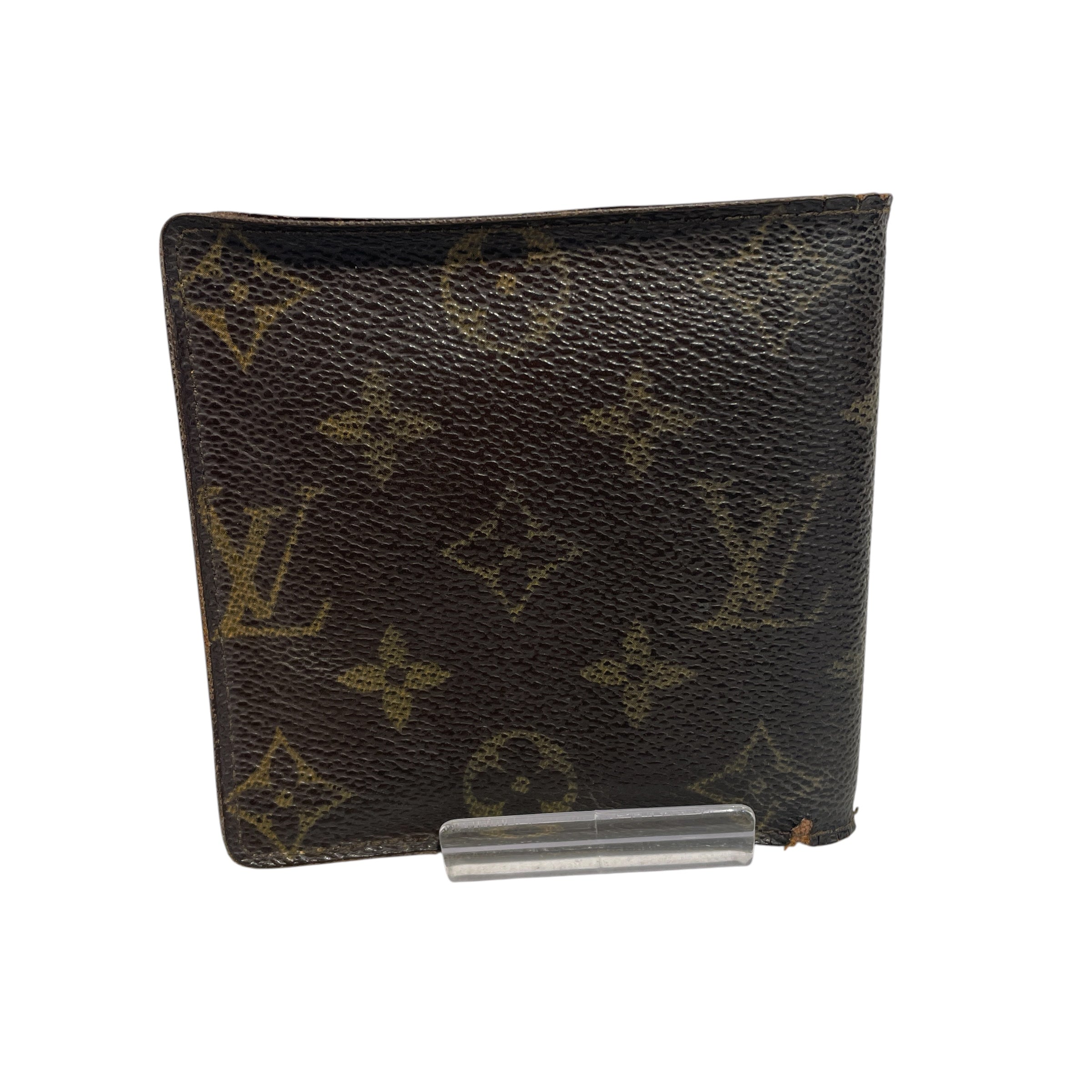 LOUIS VUITTON/Bifold Wallet/Monogram/Leather/BRW/M's/ view 2