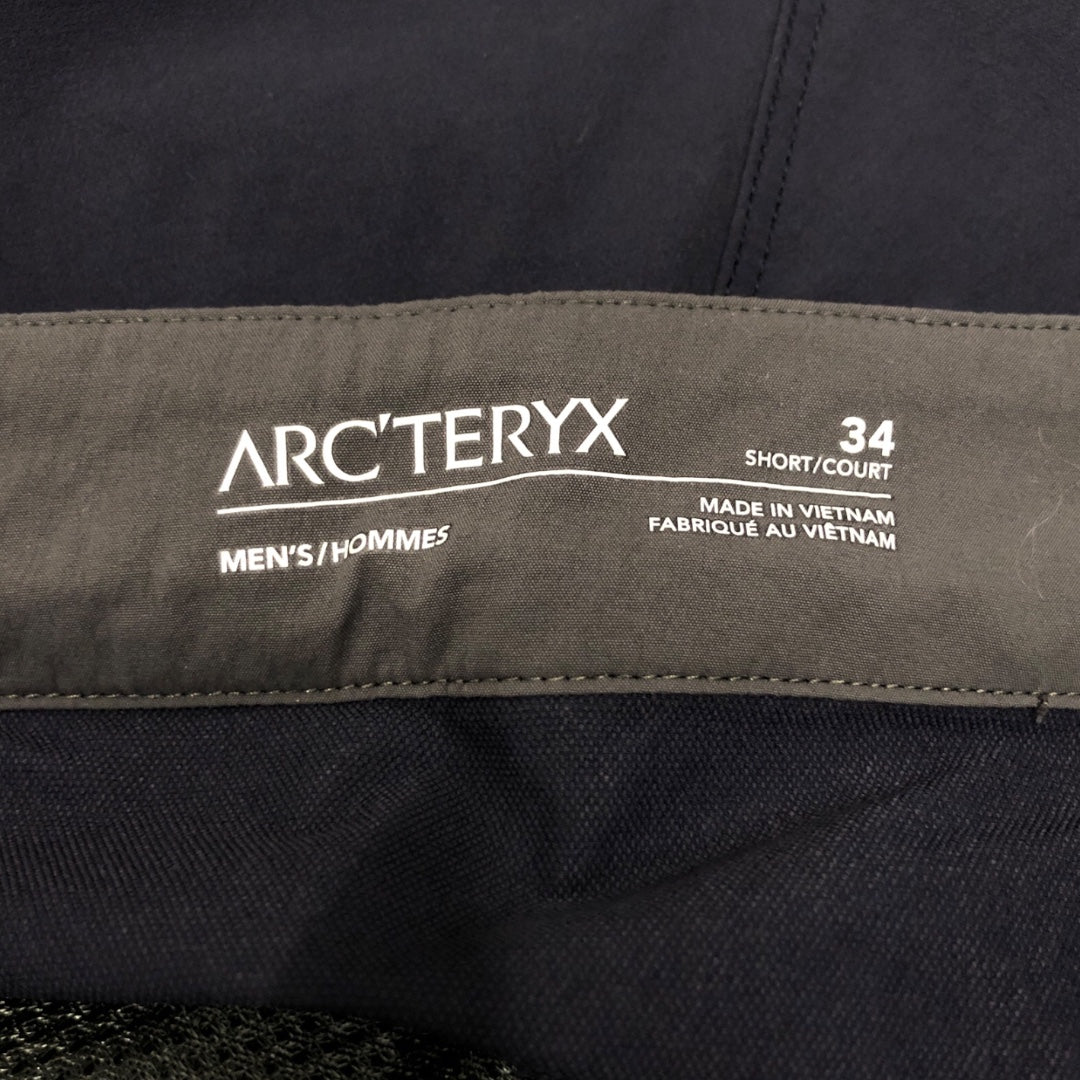 ARC'TERYX/Straight Pants/34/Nylon/NVY/ view 4