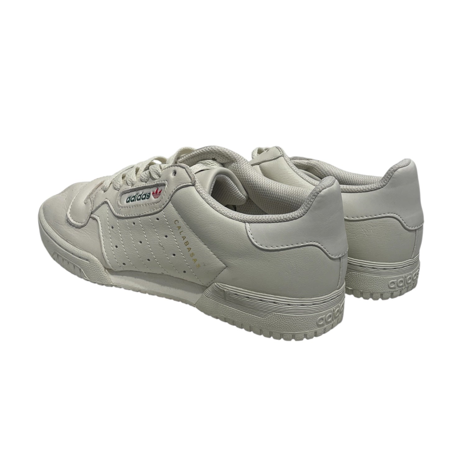adidas/YEEZY/Low-Sneakers/US 9/Leather/CRM/Cream Powerphase Calabasas view 2
