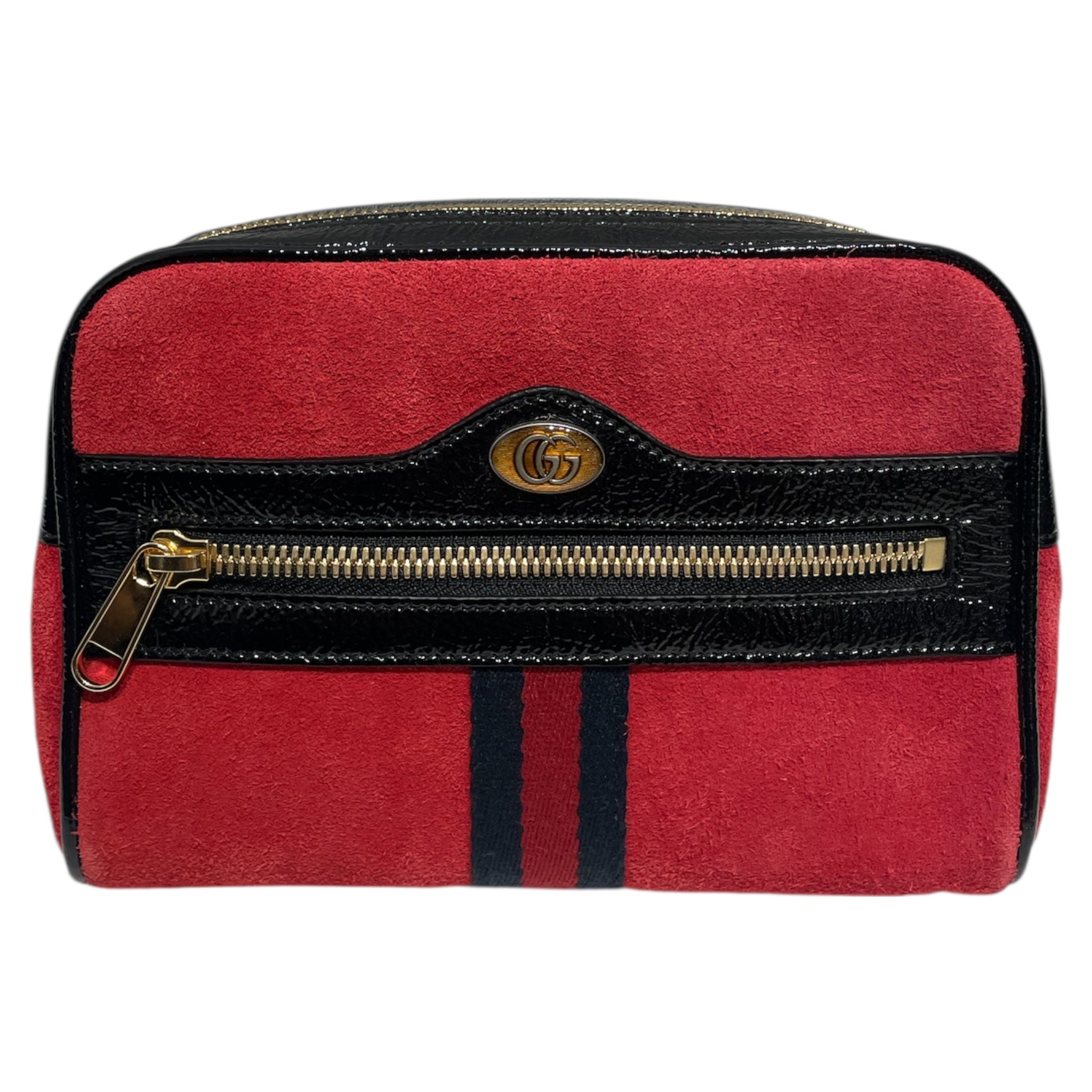 GUCCI/Fanny Pack/Suede/RED/ophidia belt bag view 1