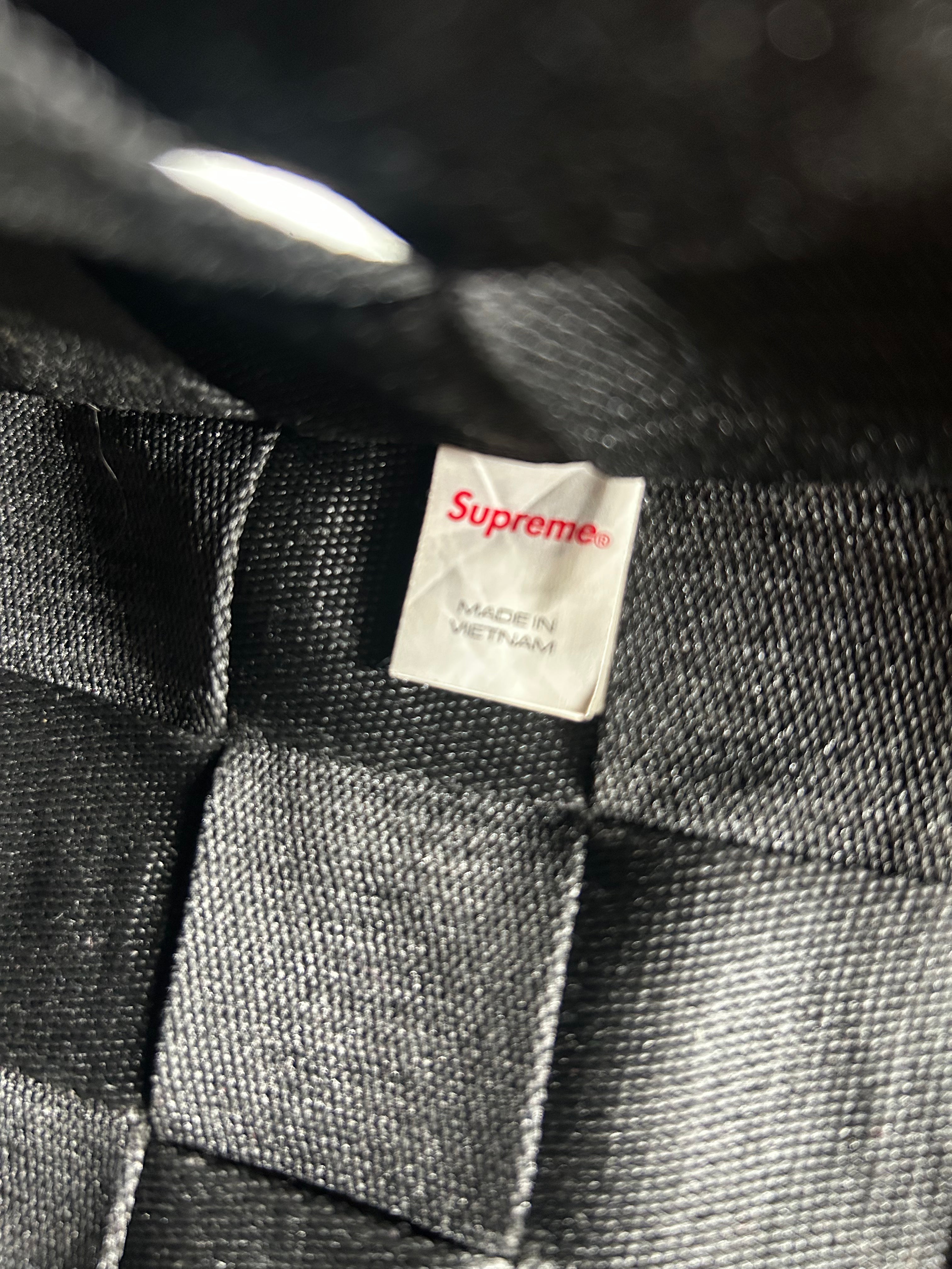 Supreme/Tote Bag/Nylon/BLK/SUPREME WOVEN TOTE BAG view 5
