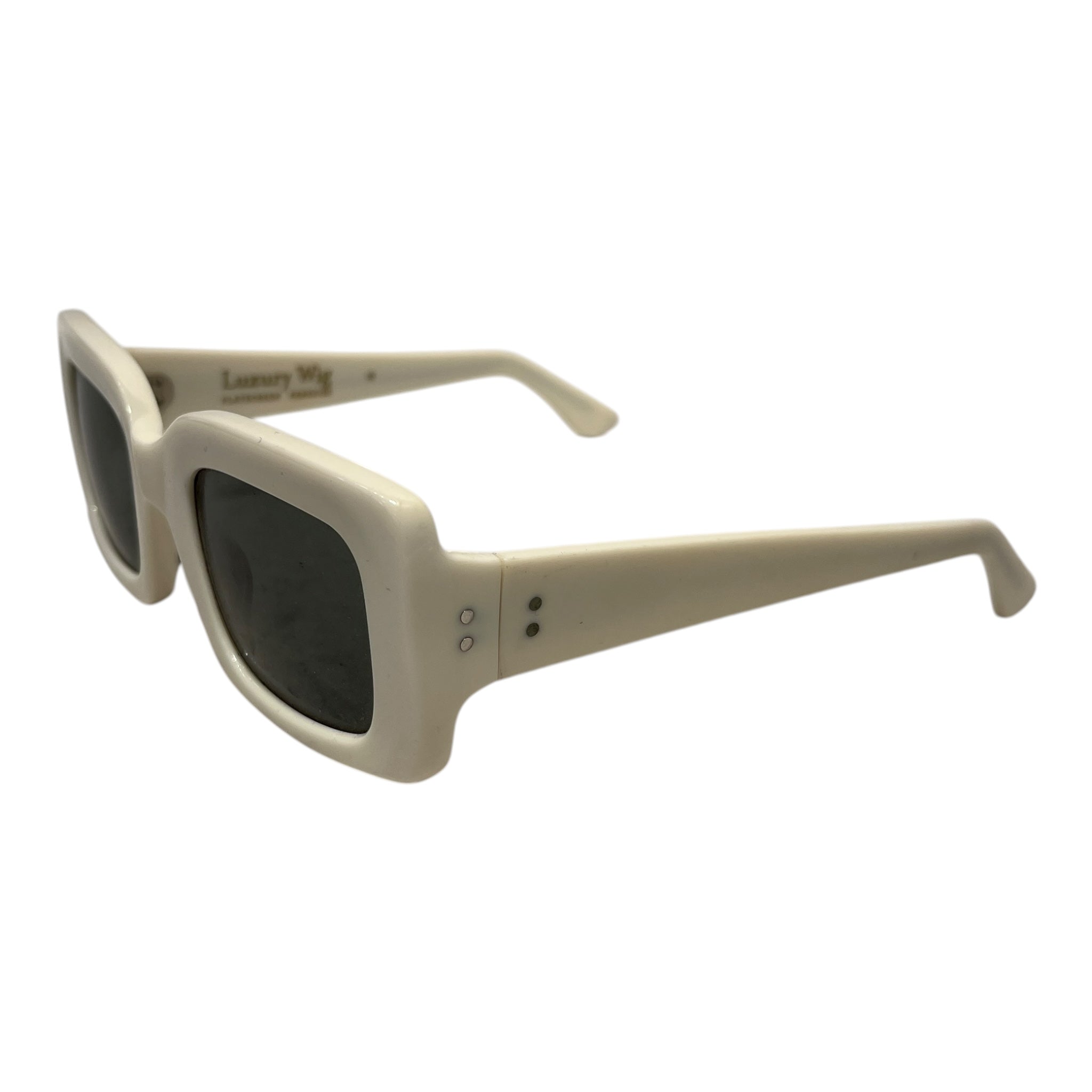 RAEN/Sunglasses/Plastic/WHT/SQUARE FRAME view 2