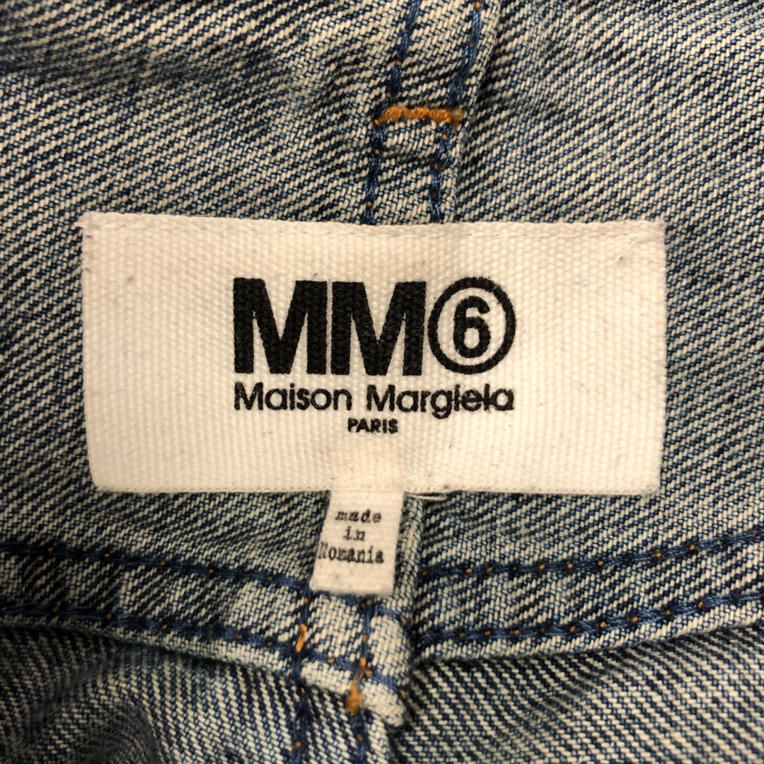 MM6/Bottoms/40/Denim/IDG/Side Frays view 3
