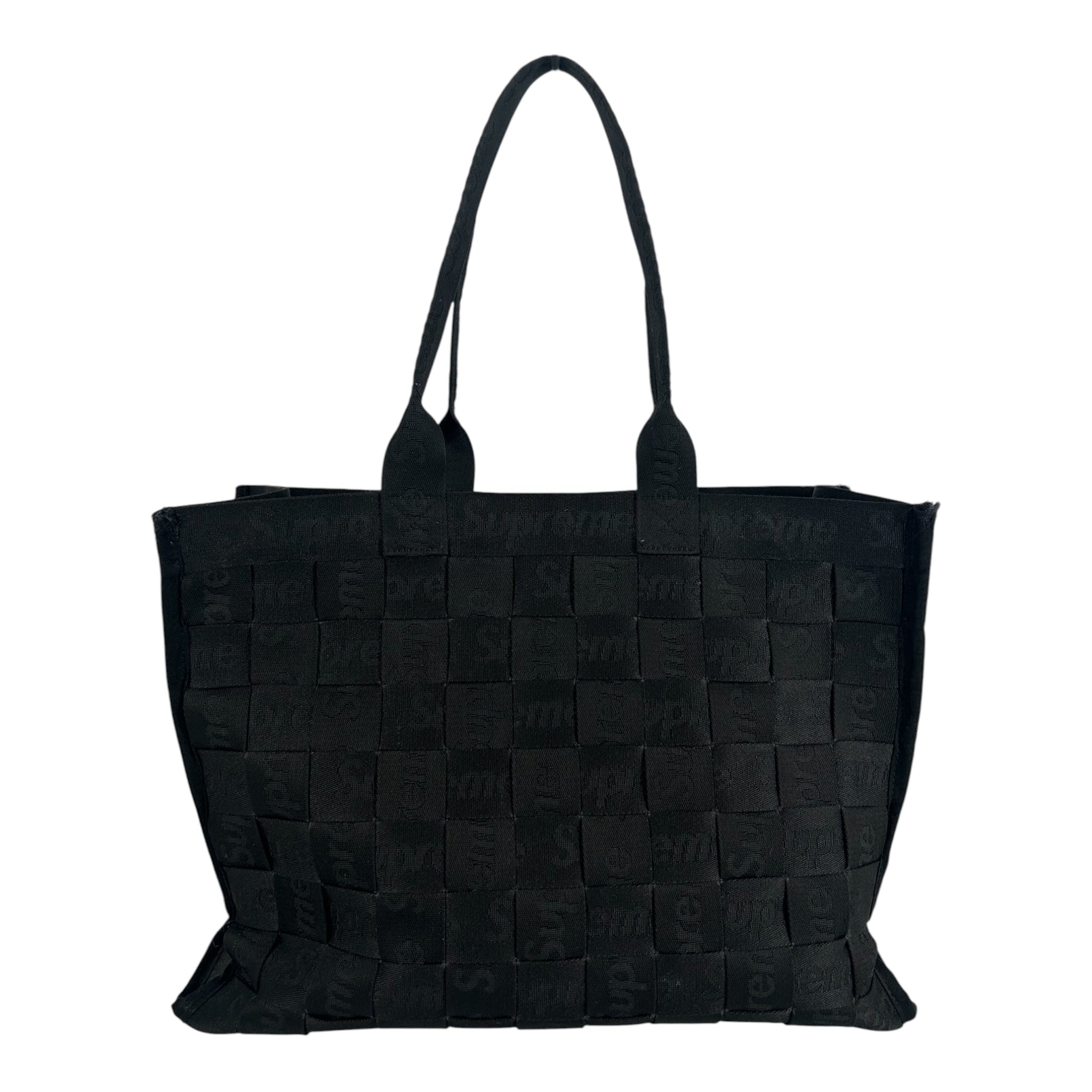 Supreme/Tote Bag/Nylon/BLK/SUPREME WOVEN TOTE BAG view 1
