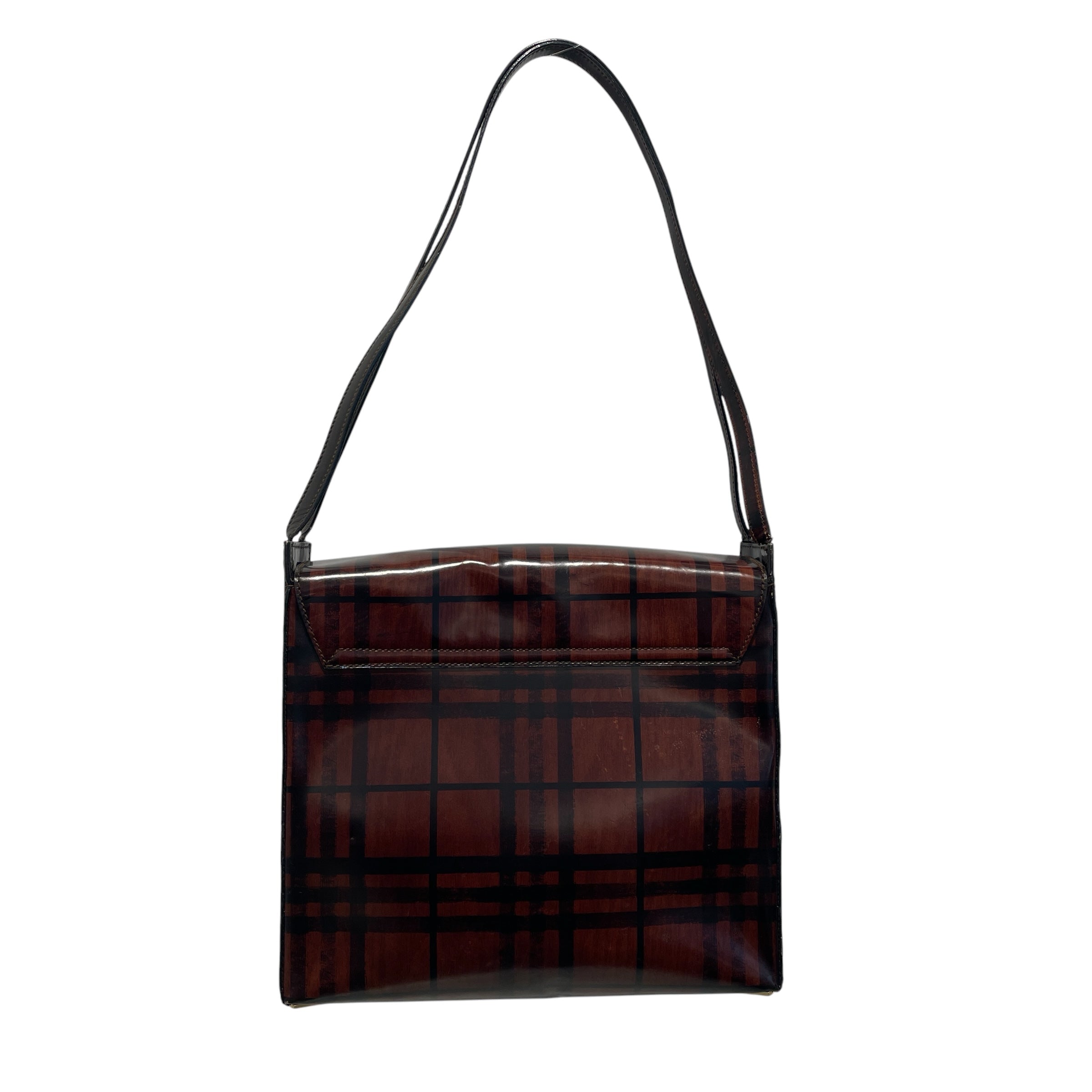 BURBERRY LONDON/Tote Bag/Glen Check/BRW/vintage nova check bag view 2