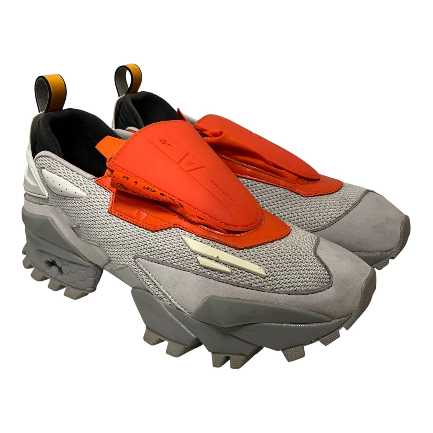 PYER MOSS/Low-Sneakers/US 11.5/Nylon/SLV/reebok x pyer moss view 1