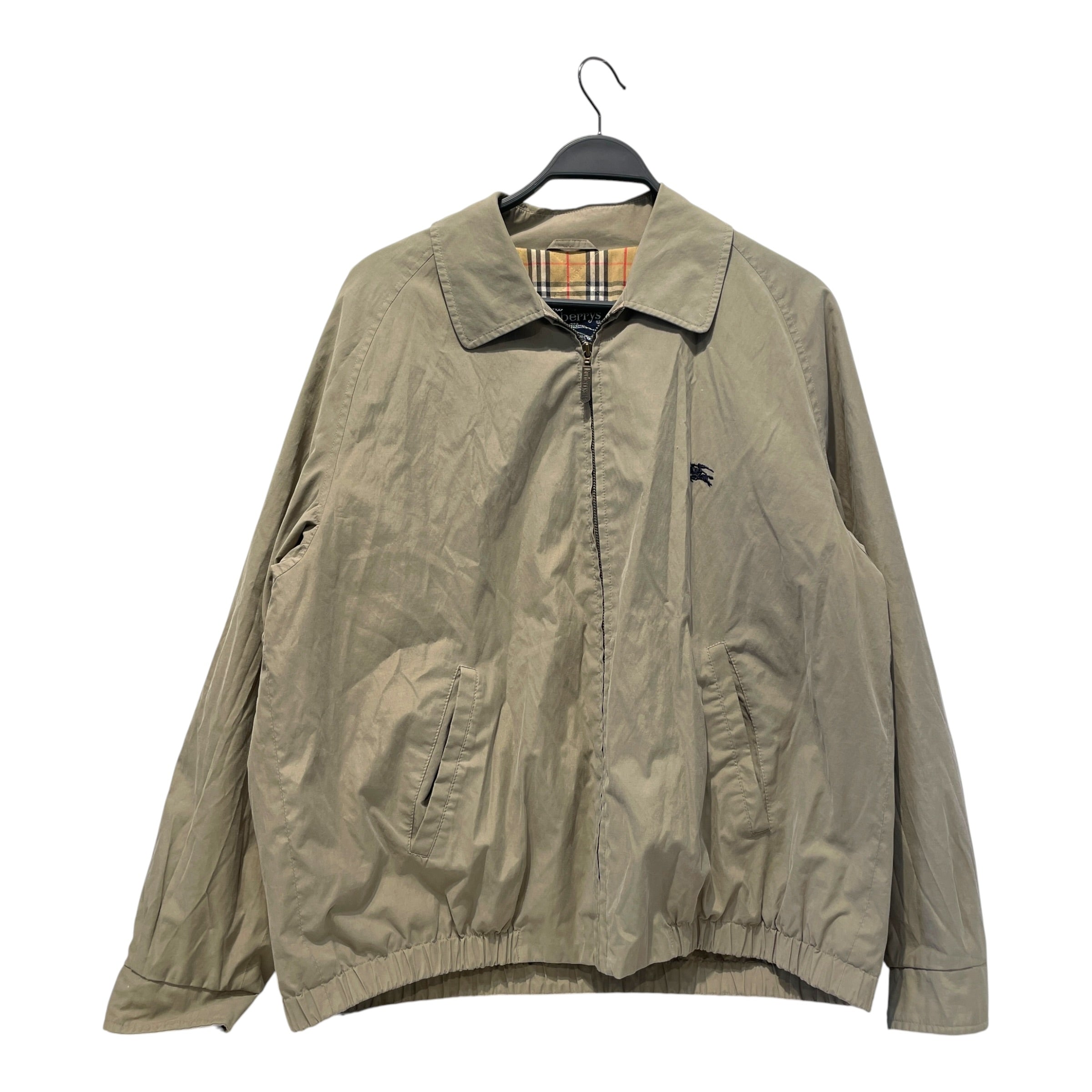 BURBERRYS/Quilted Jkt/Cotton/KHK/Harrington Nova Check view 1