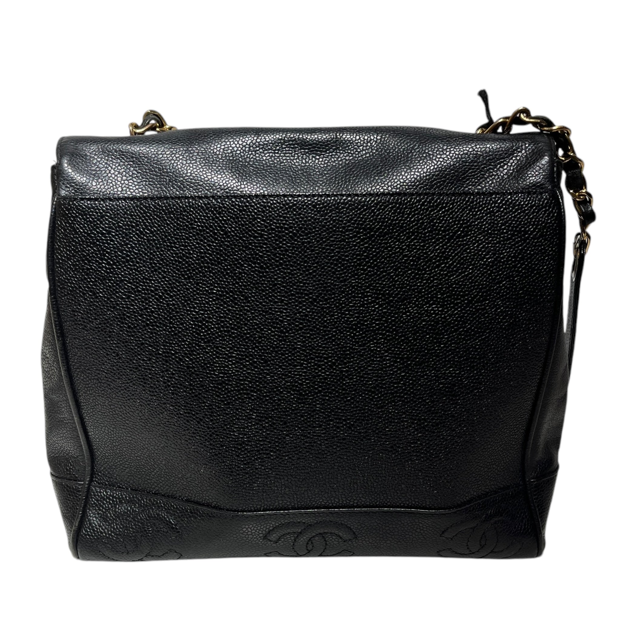 CHANEL/Bag/Leather/BLK/CAVIAR CC SHOULDER view 2