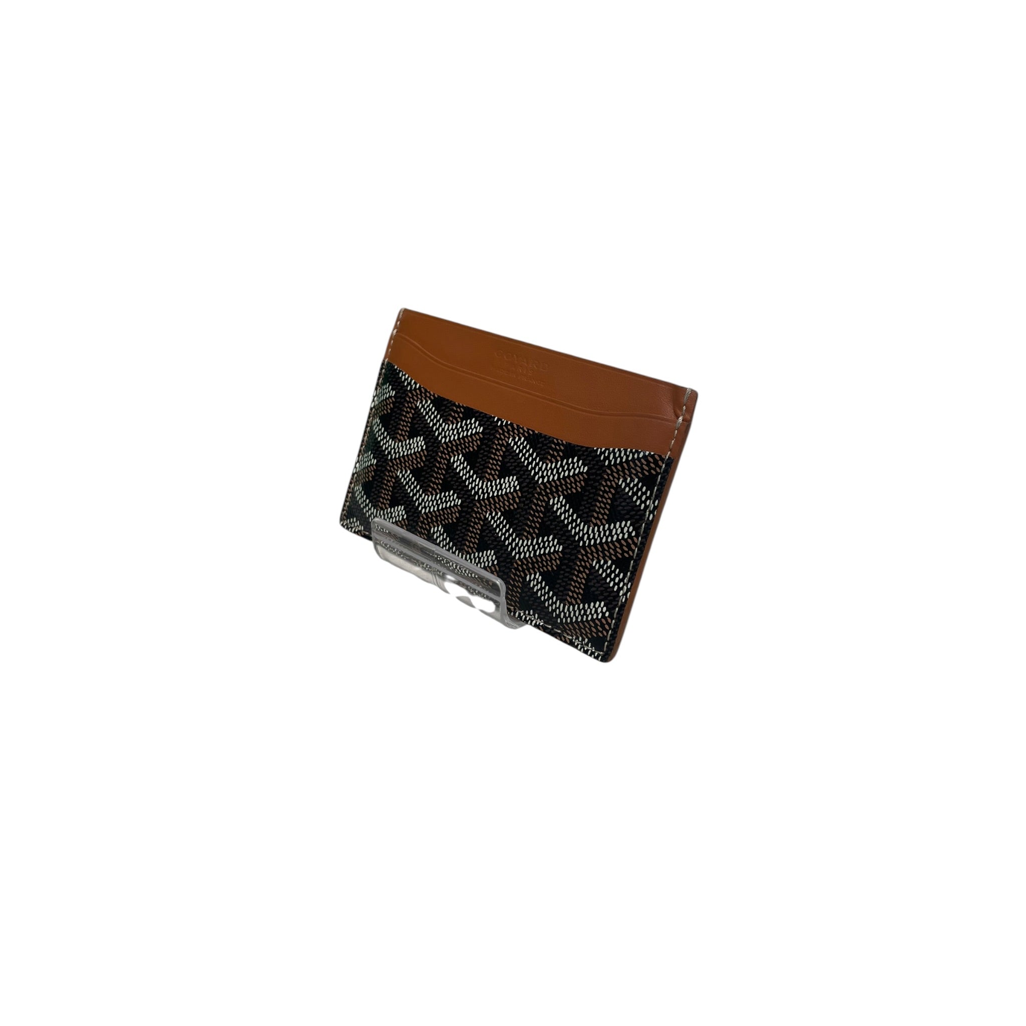 GOYARD/Wallet/All Over Print/Leather/BRW/M's/CARDHOLDER LAR020257 view 2