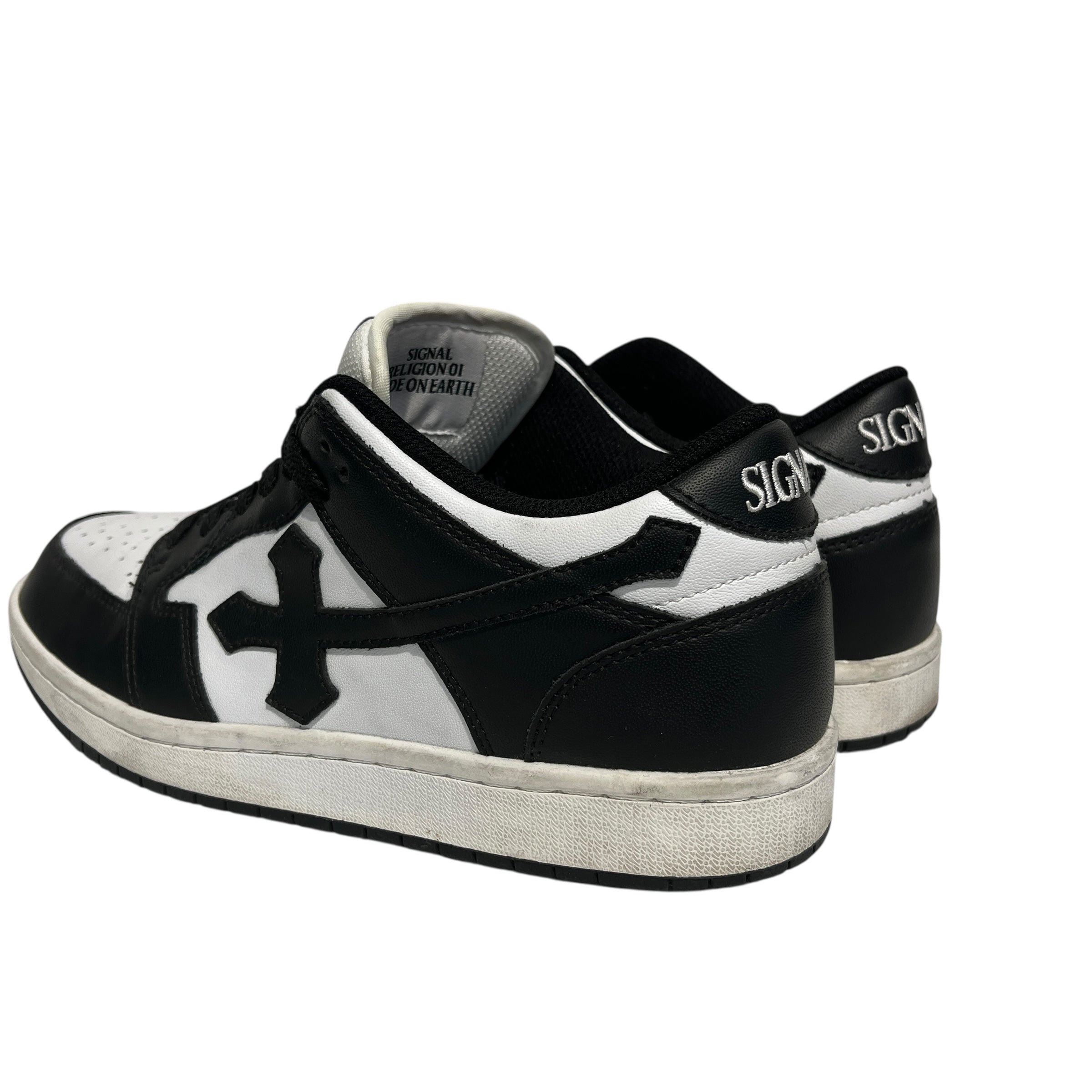 SIGNAL/Low-Sneakers/US 8/Leather/WHT/RELIGION 01 CROSS DUNK view 2