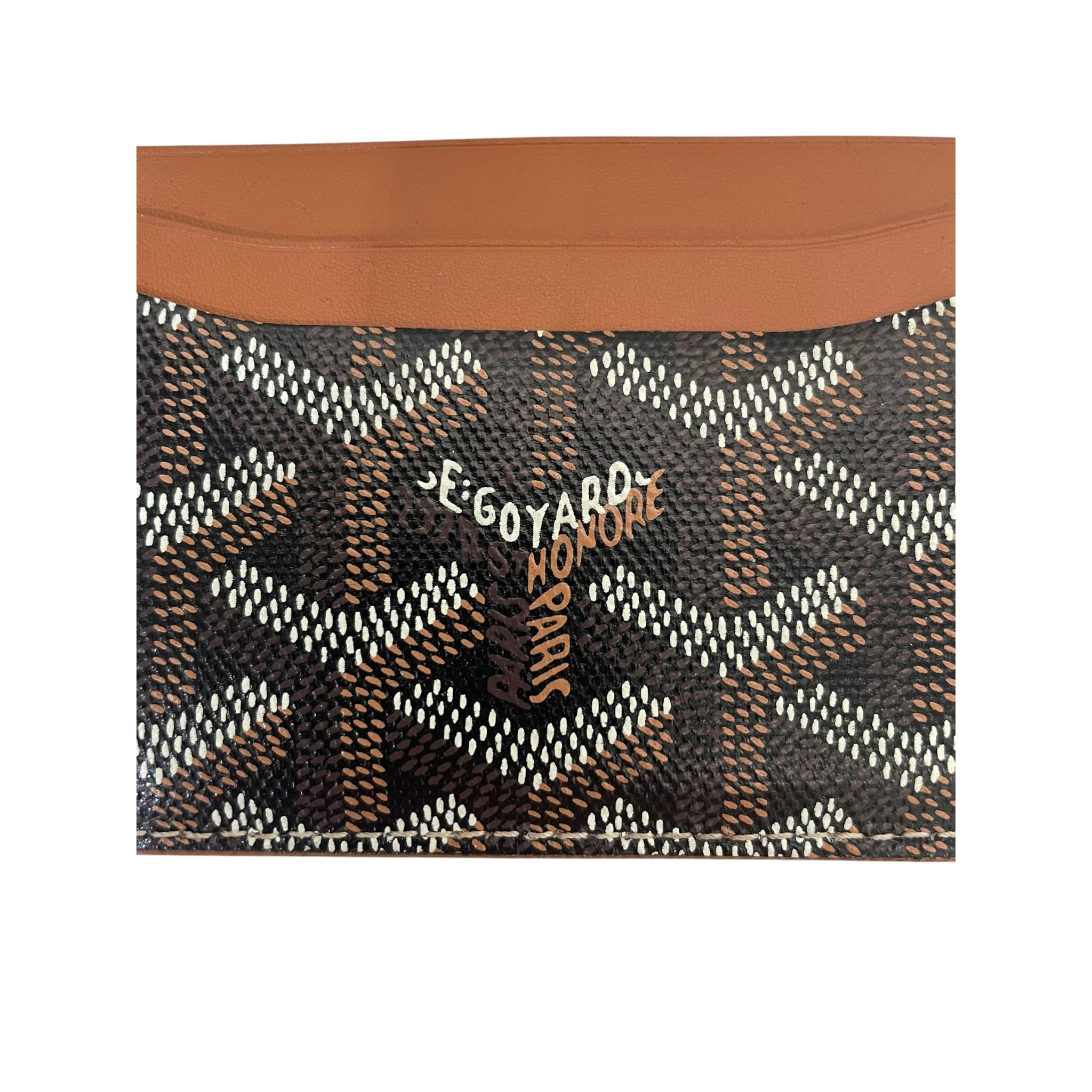 GOYARD/Wallet/All Over Print/Leather/BRW/M's/CARDHOLDER LAR020257 view 4