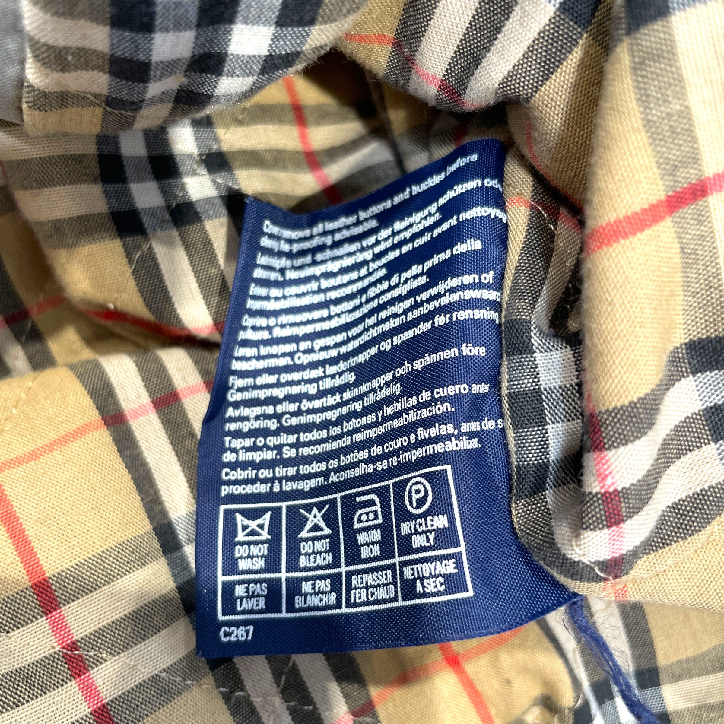 BURBERRYS/Quilted Jkt/Cotton/KHK/Harrington Nova Check view 4
