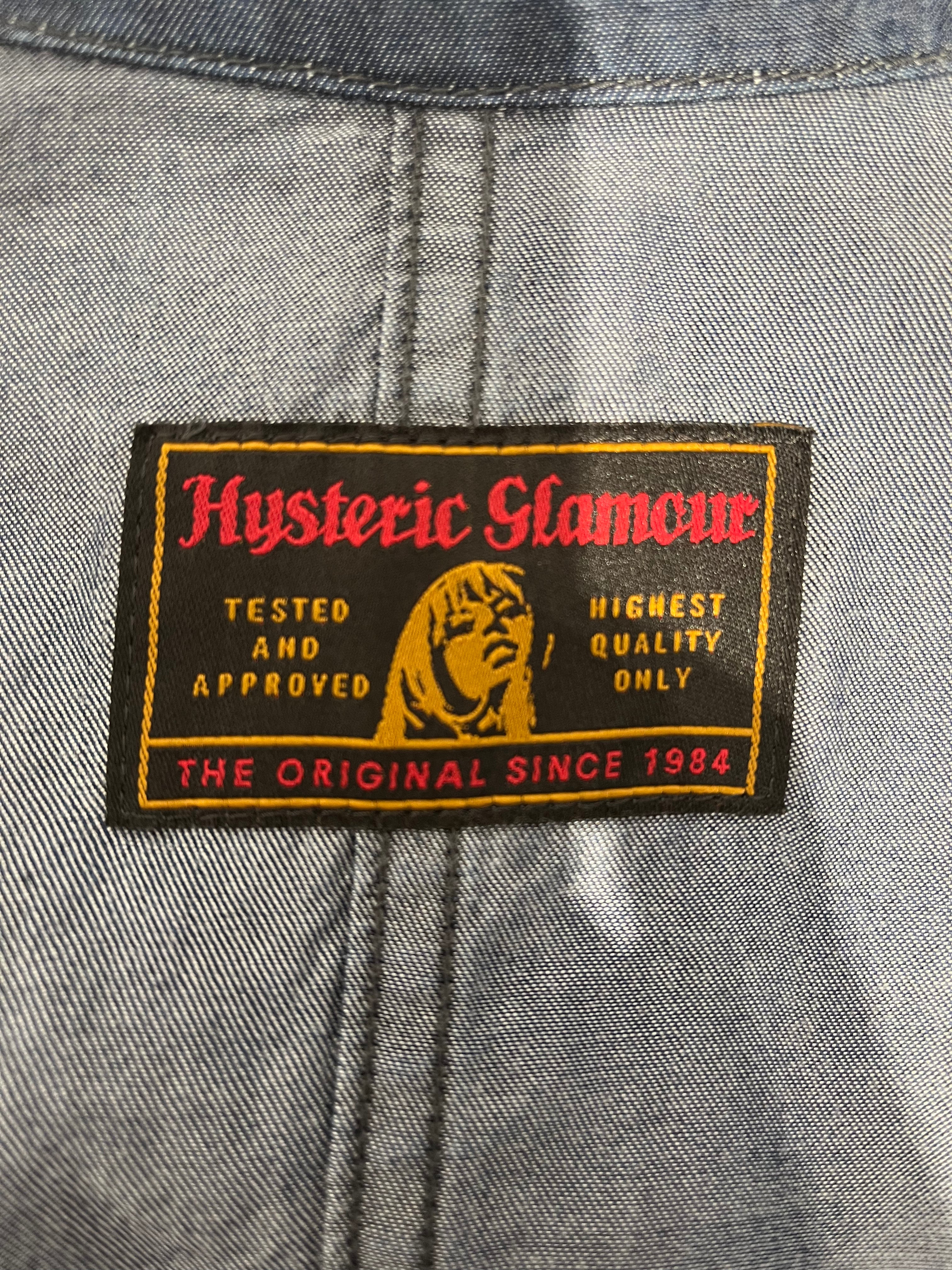 HYSTERIC GLAMOUR/Tailored Jkt/FREE/Denim/NVY/ view 3