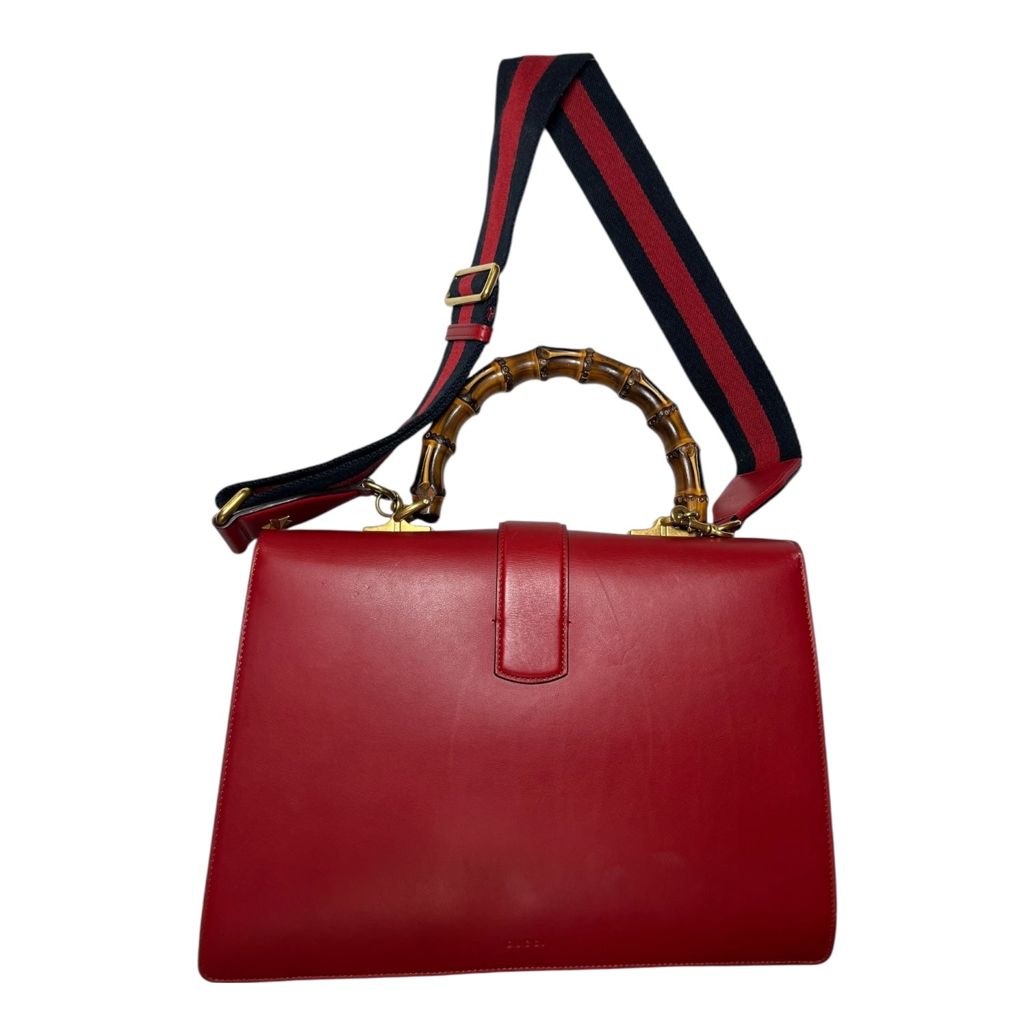 GUCCI/Hand Bag/OS/Leather/RED/Dionysus Bamboo Handle view 2