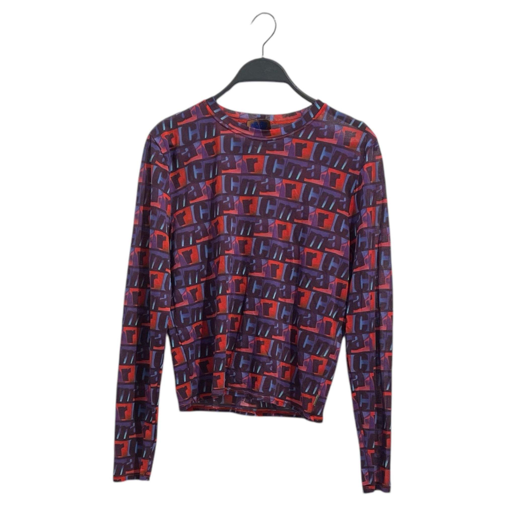 Heaven By Marc Jacobs/LS Blouse/L/All Over Print/Cotton/PPL/ view 2