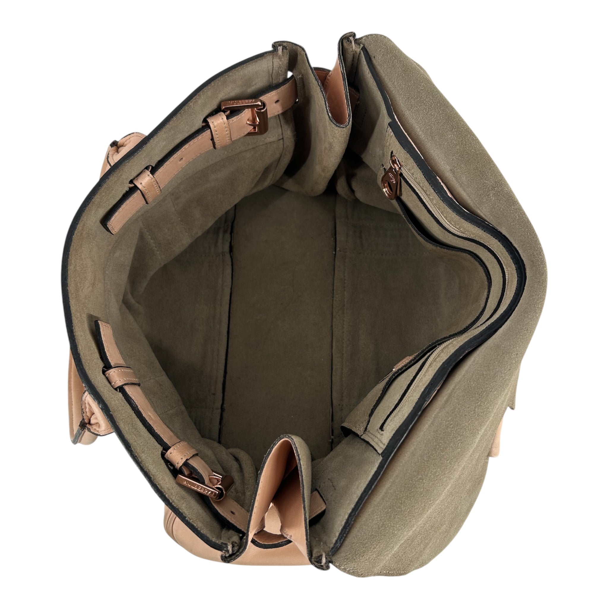 MULBERRY/Tote Bag/Leather/PNK/GRY INTERIOR view 4