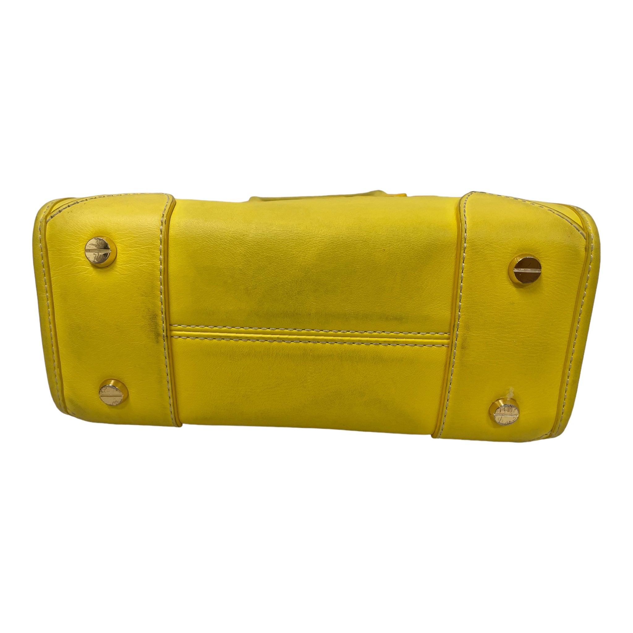 MCM/Cross Body Bag/OS/Graphic/Leather/YEL/ view 3