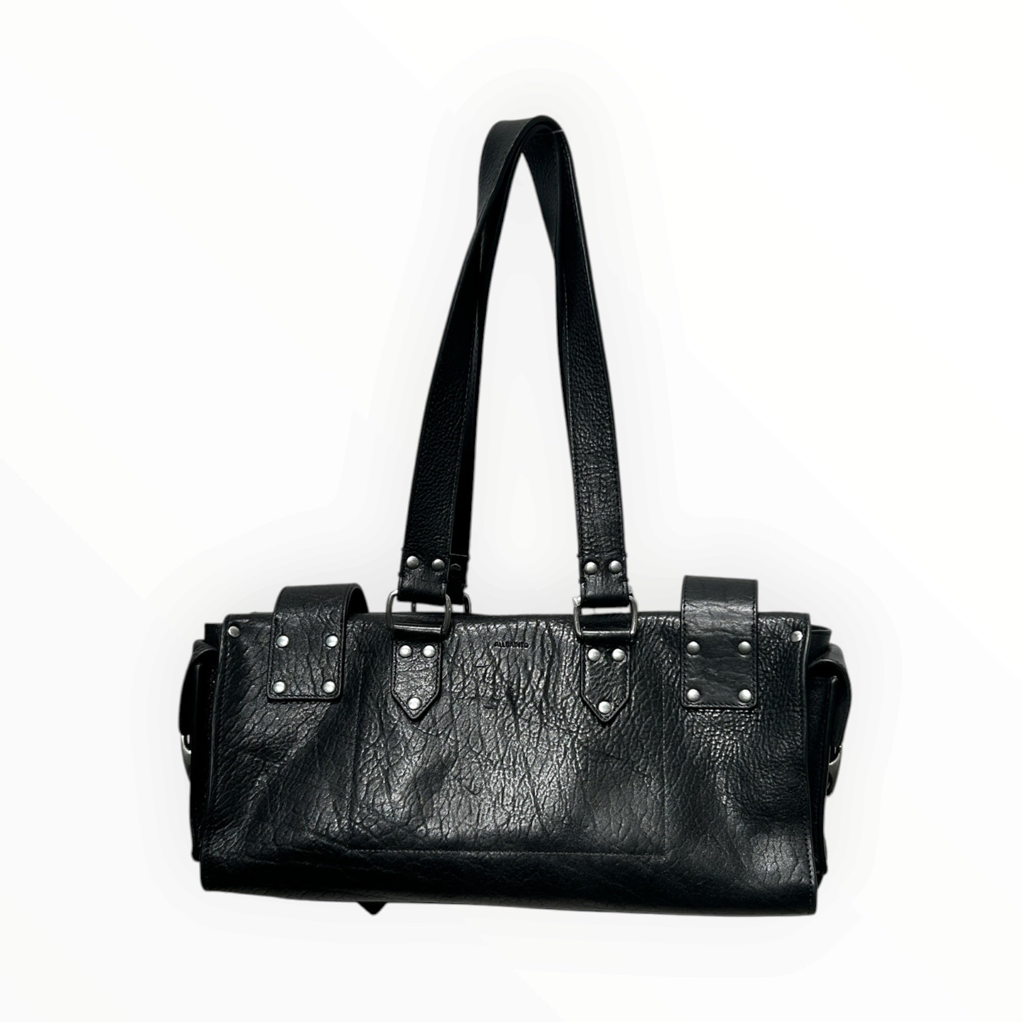 ALLSAINTS/Bag/Leather/BLK/STUDDED GRAB BAD view 2