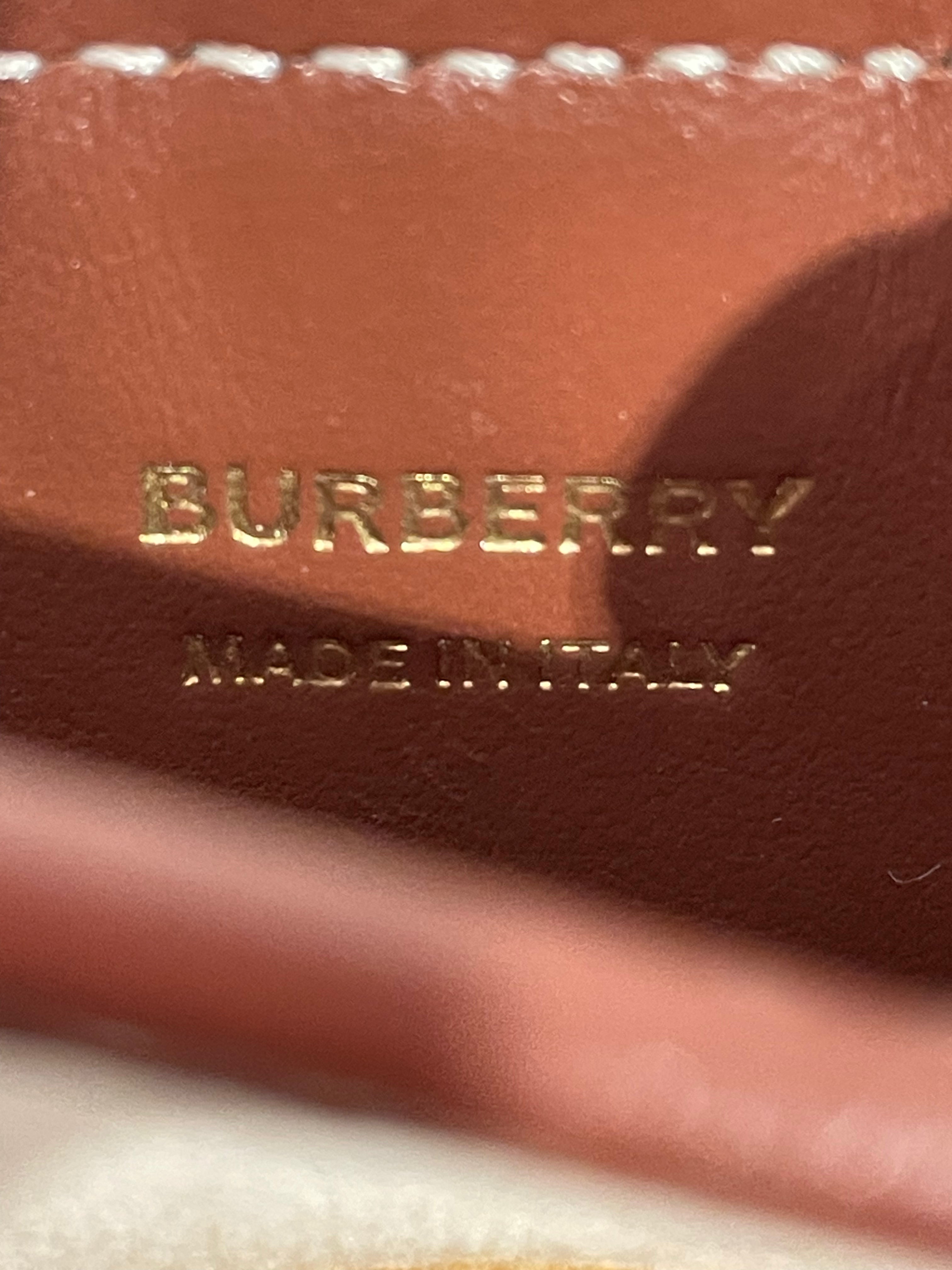 BURBERRY LONDON/Cross Body Bag/Cotton/BEG/Phone Holder view 3