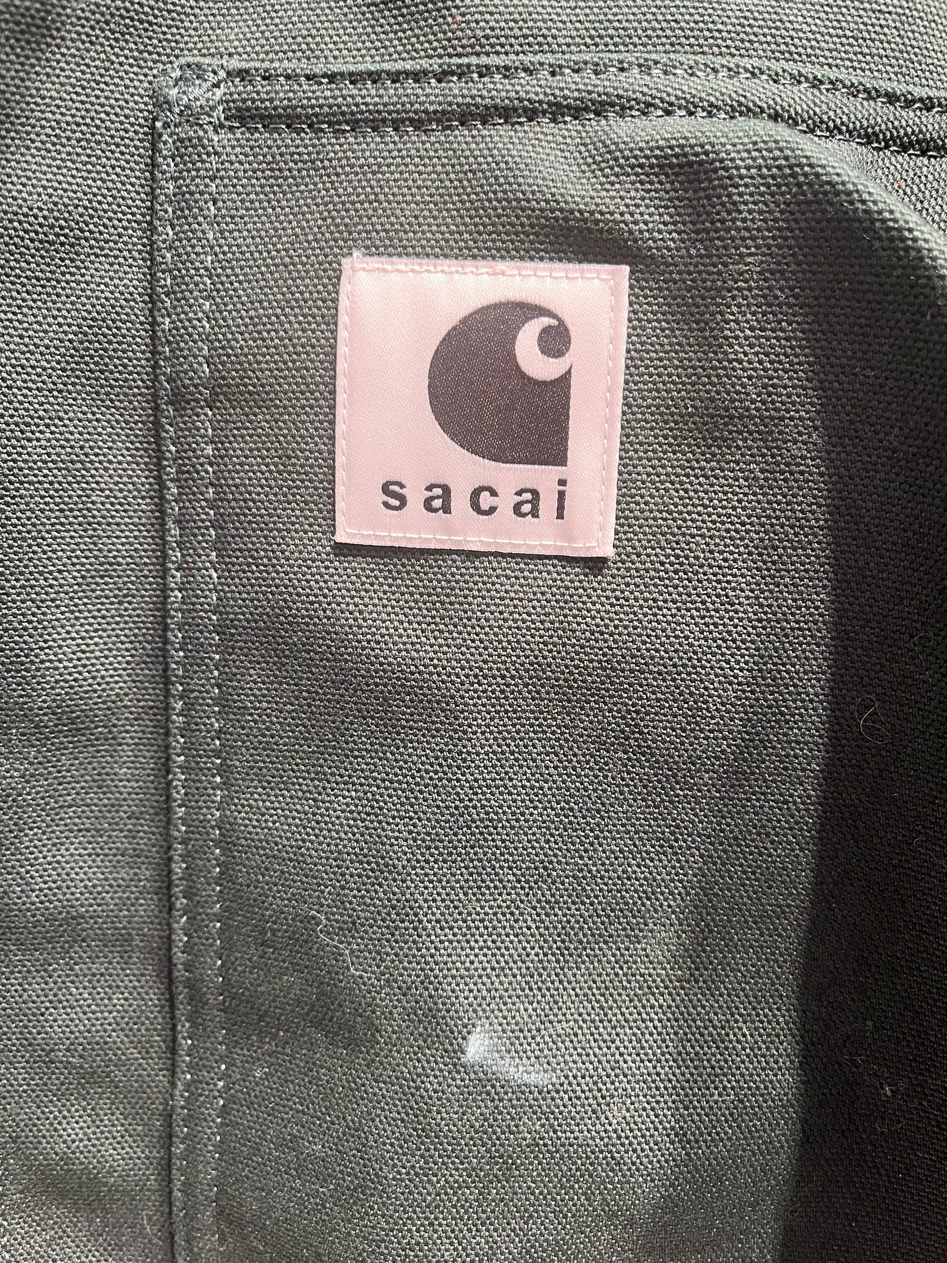 Carhartt/Sacai/Skirt/3/Cotton/GRN/Asymetrical Skirt view 3