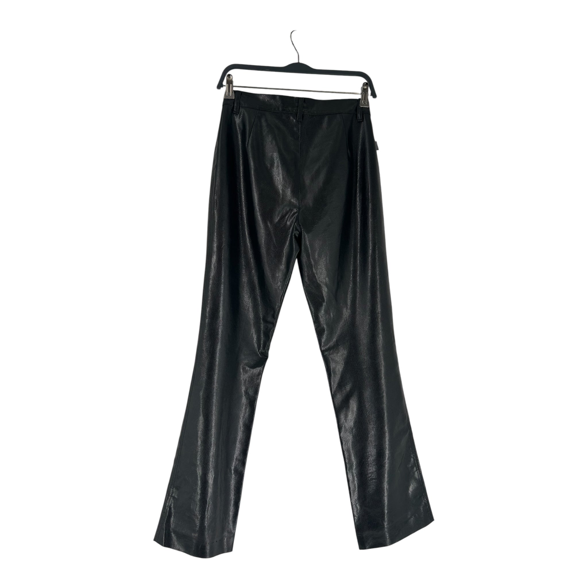MOSCHINO/Skinny Pants/44/BLK/PVC SNAKESKIN SKINNIES view 2