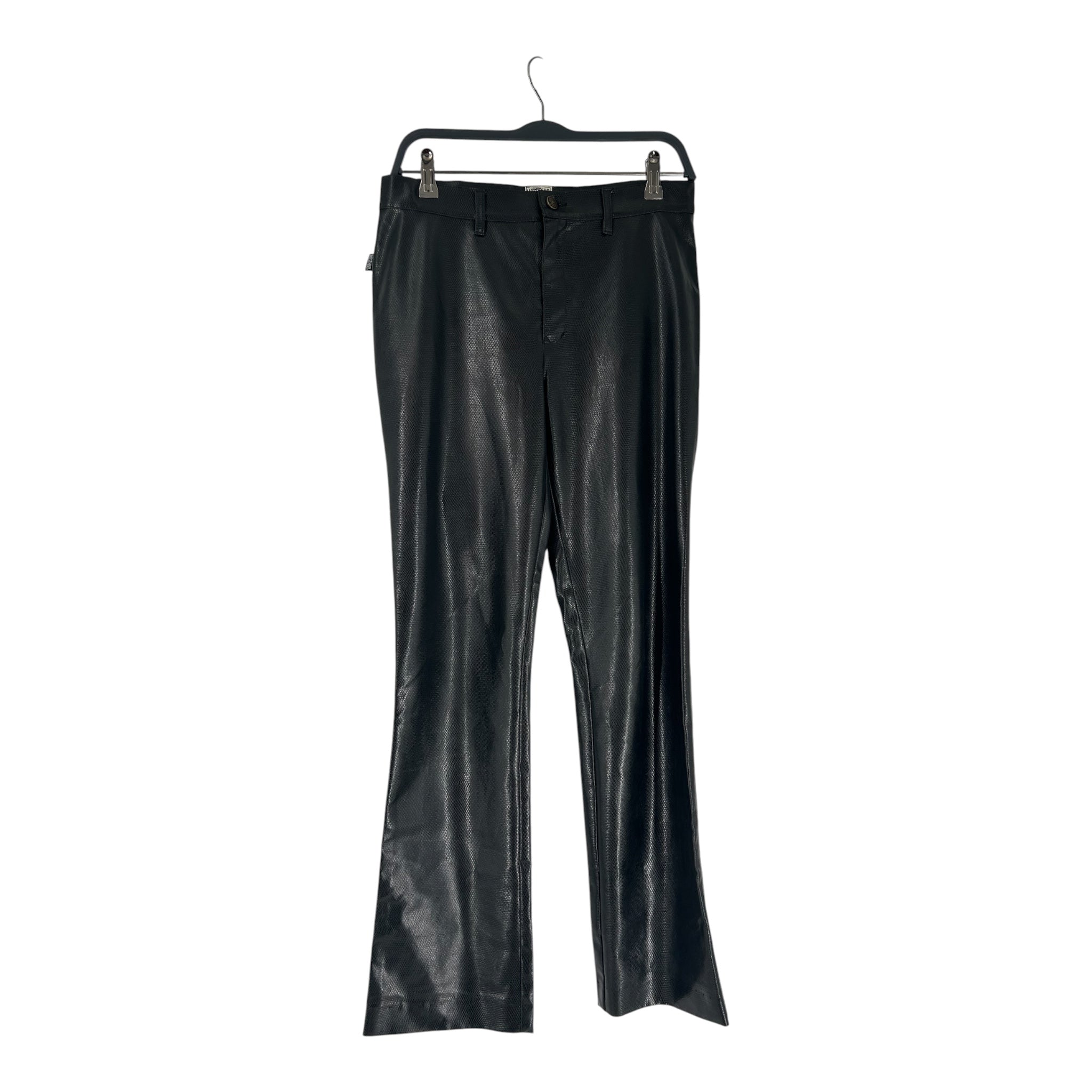 MOSCHINO/Skinny Pants/44/BLK/PVC SNAKESKIN SKINNIES view 1
