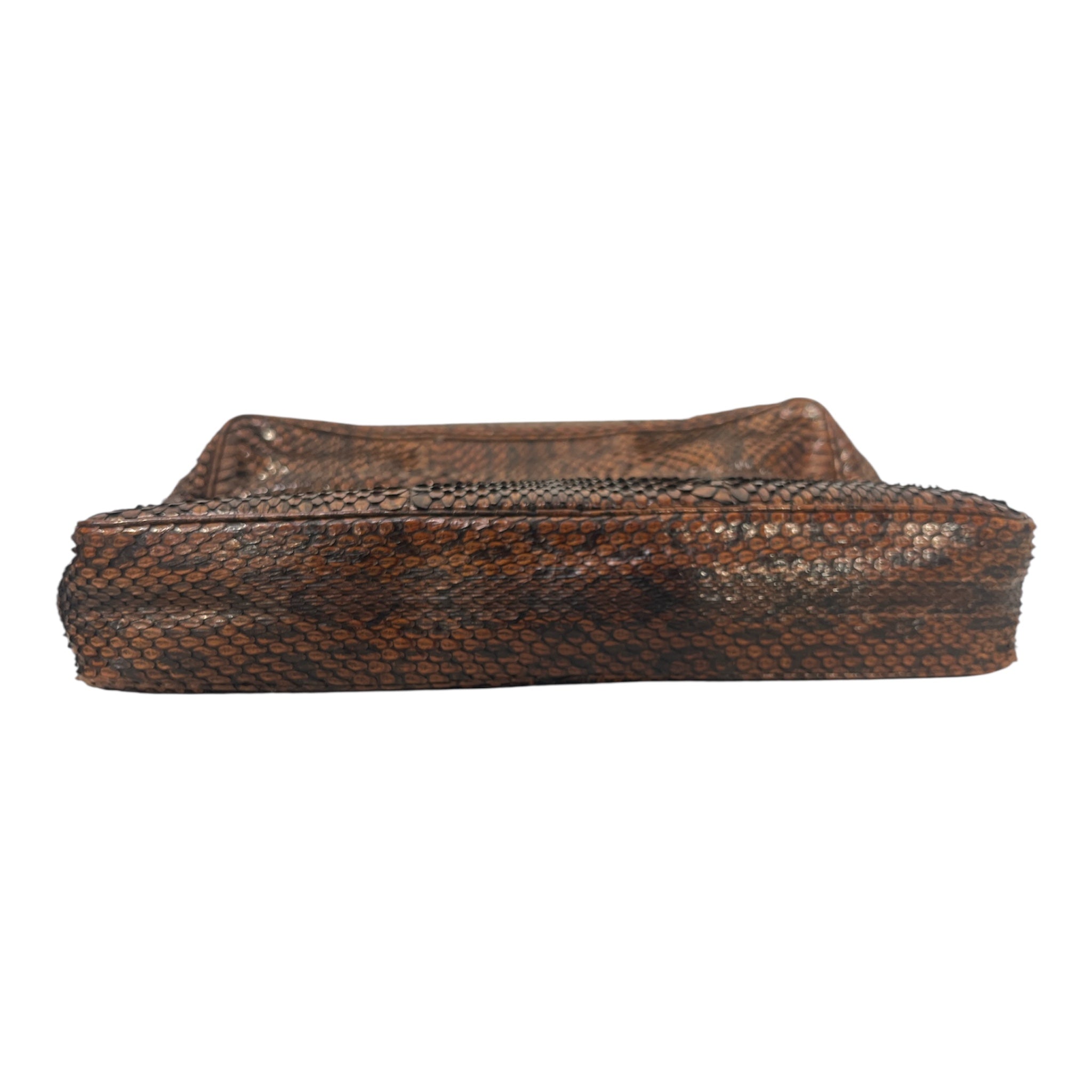 REED KRAKOFF/Bag/Animal Pattern/Leather/BRW/SNAKESKIN CLUTCH view 3