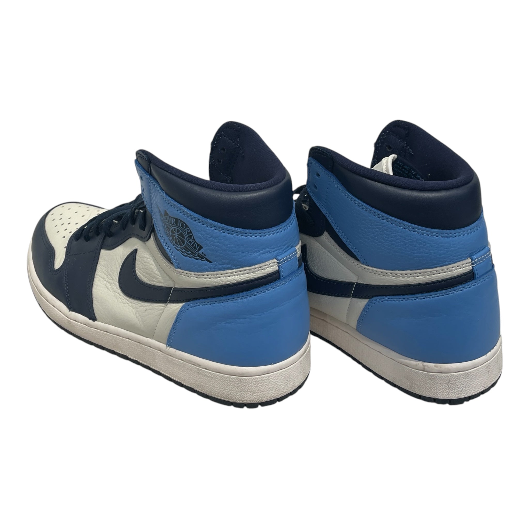 NIKE/AIR JORDAN 1 RETRO HIGH OG/Hi-Sneakers/US 10.5/Leather/BLU/555088-140 view 2