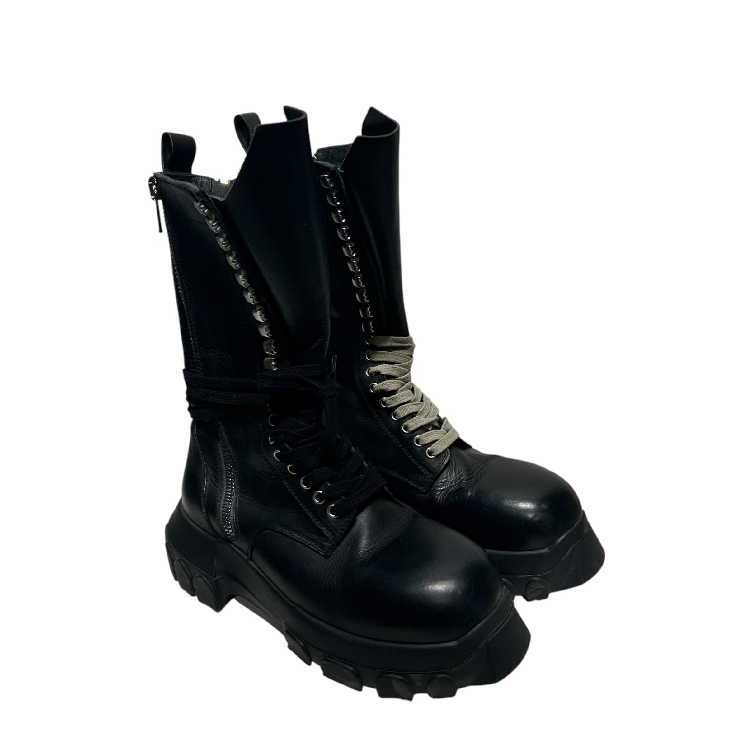 Rick Owens/Boots/EU 41/Leather/BLK/BOZO TRACTOR view 1