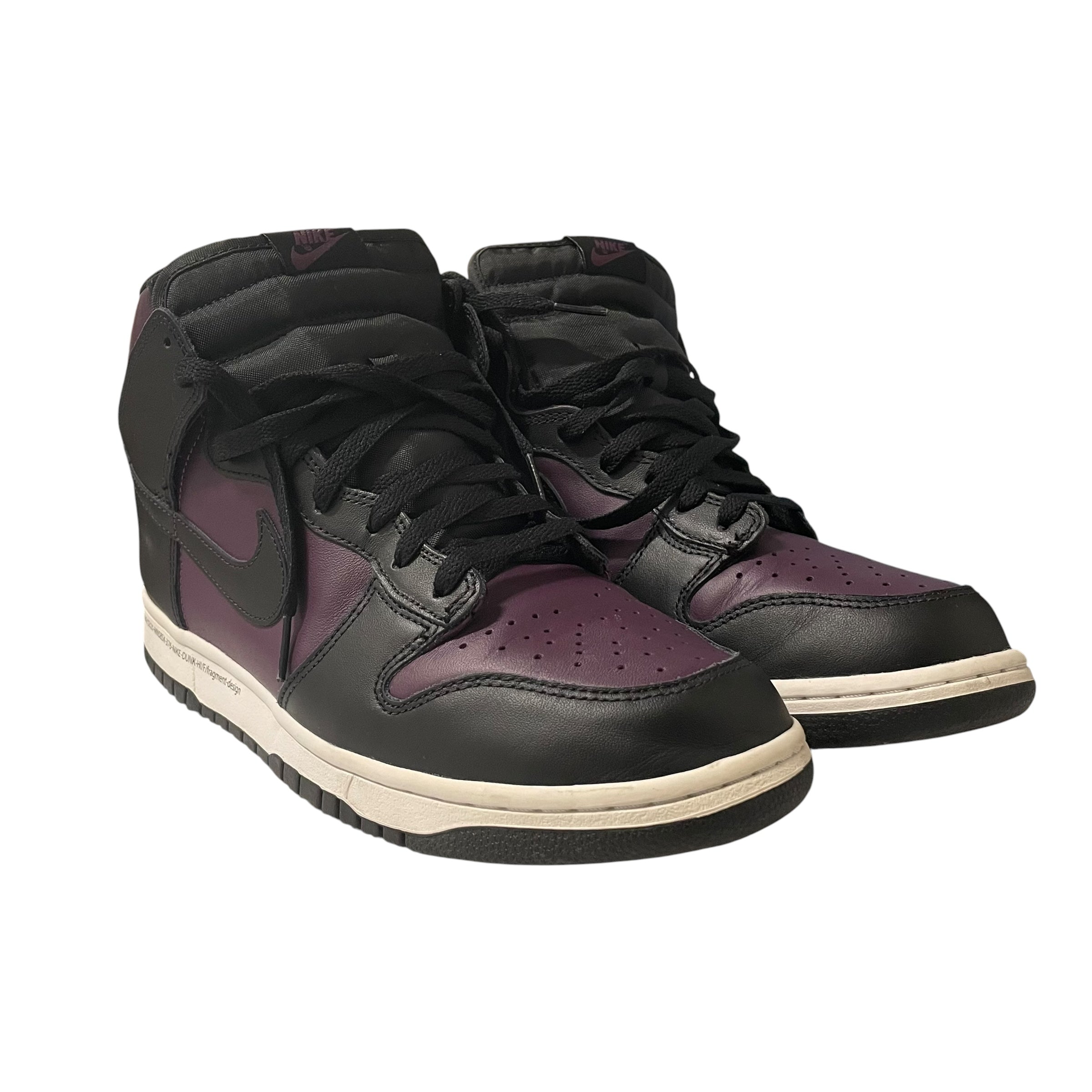 NIKE/DUNK HI /Hi-Sneakers/US 11/Leather/PPL/DJ0382-600 view 1