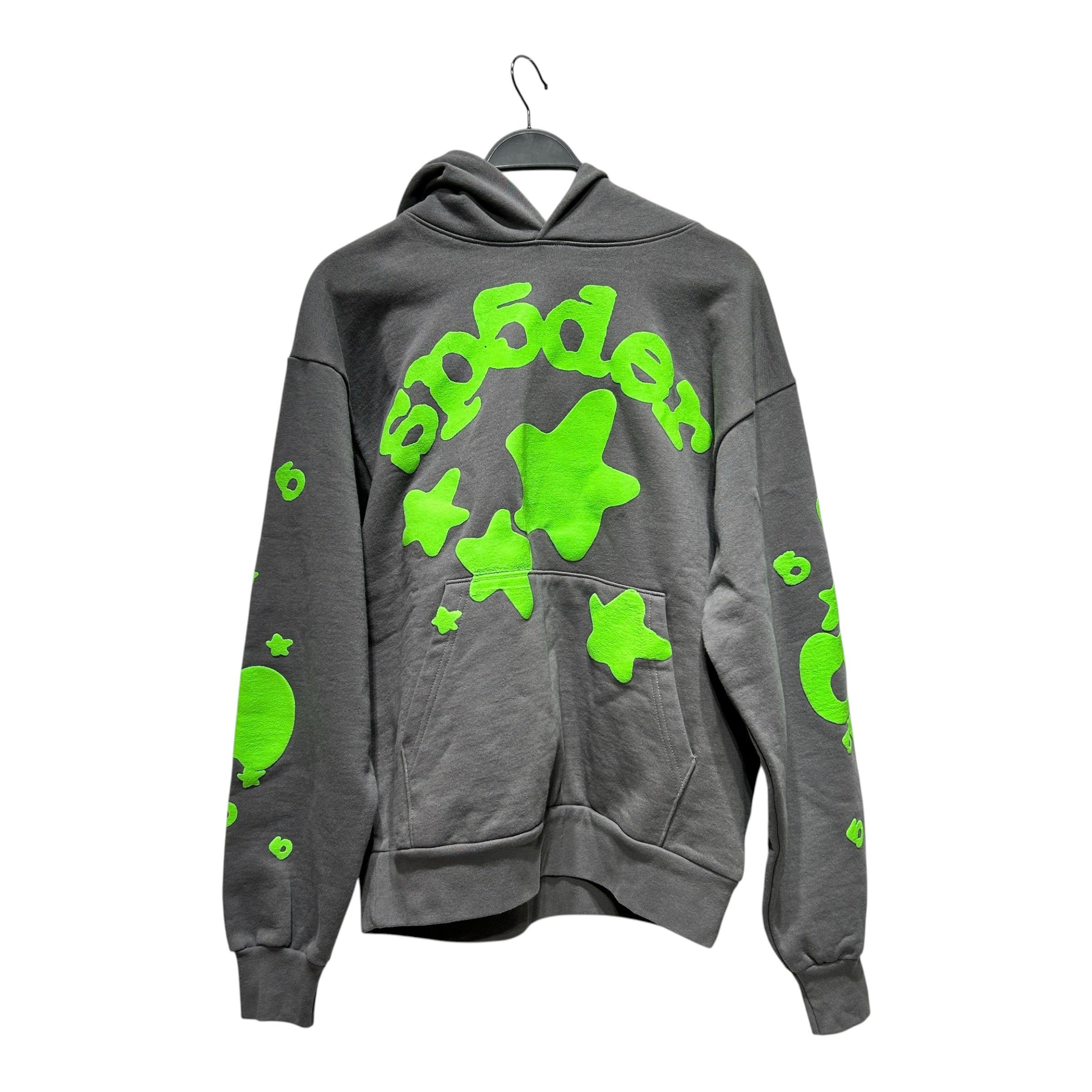 Sp5der/Hoodie/M/Graphic/Cotton/GRY/ view 1
