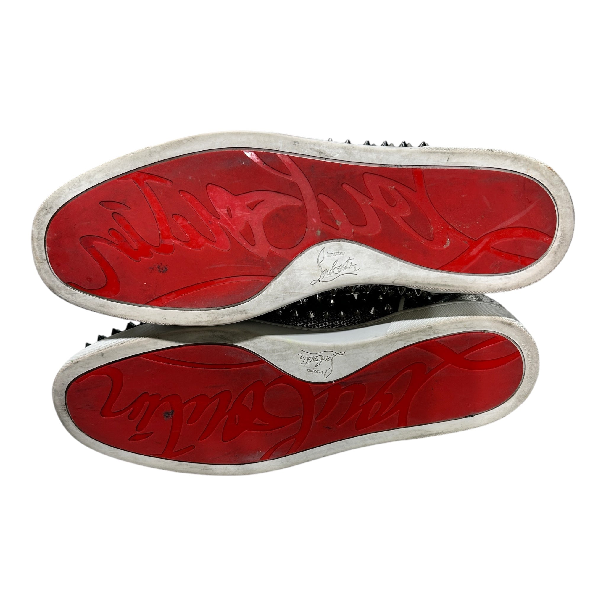Christian Louboutin/Hi-Sneakers/EU 45/Suede/BLK/ view 3