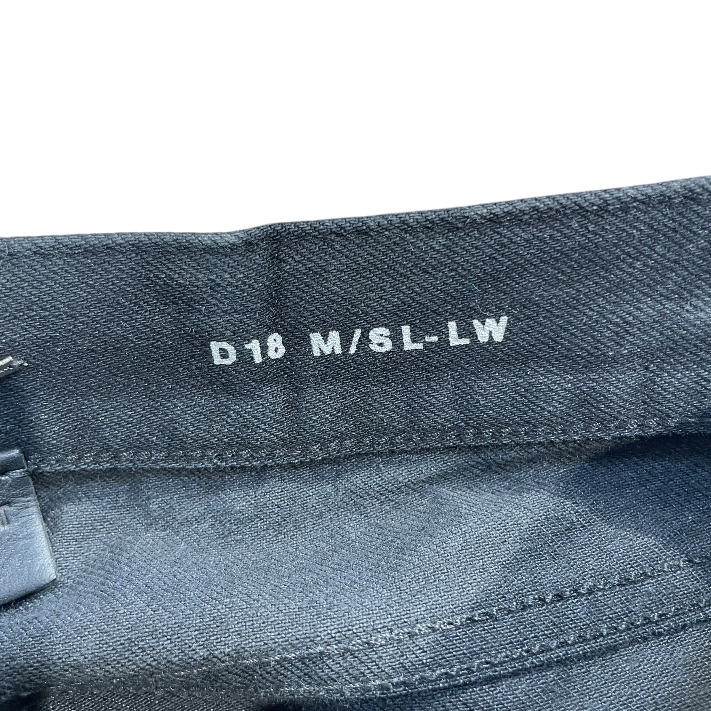 YVES SAINT LAURENT/Skinny Pants/28/Cotton/BLK/Slim Fit D18 view 4