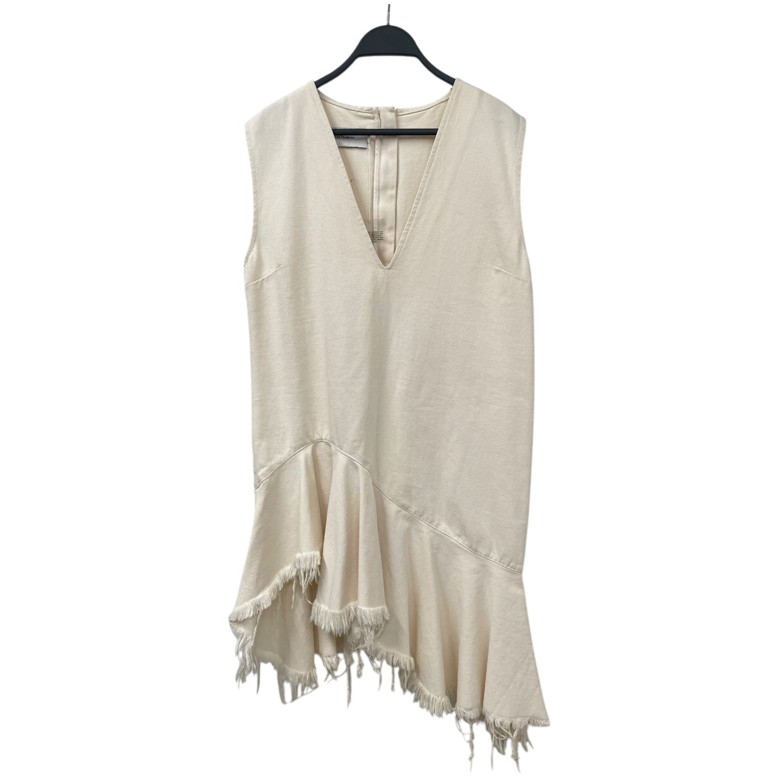 MARQUES ALMEIDA/Dress/L/Cotton/CRM/ view 1