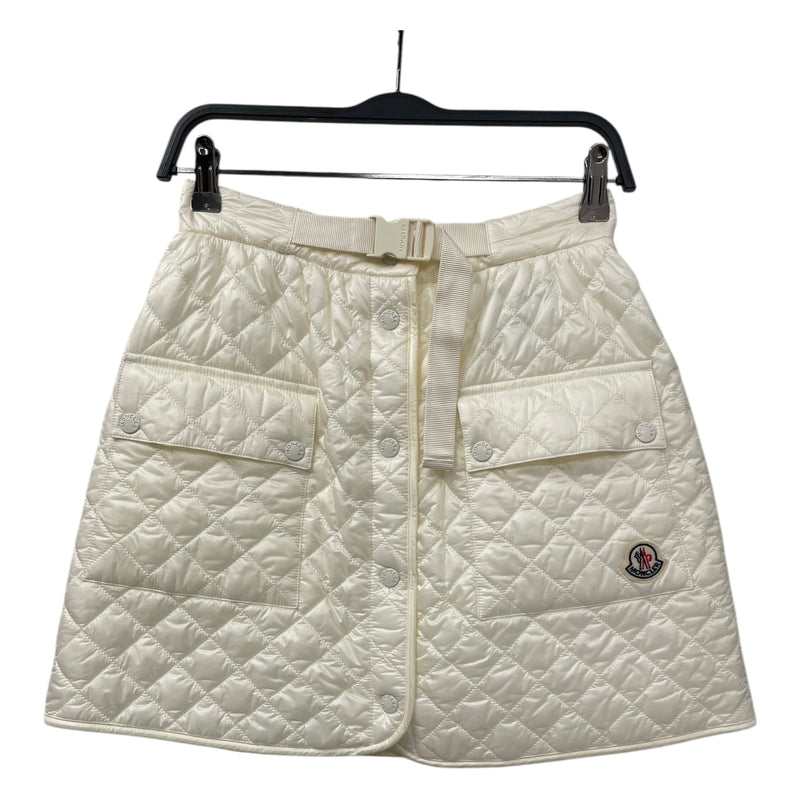 MONCLER/Skirt/40/Nylon/WHT/