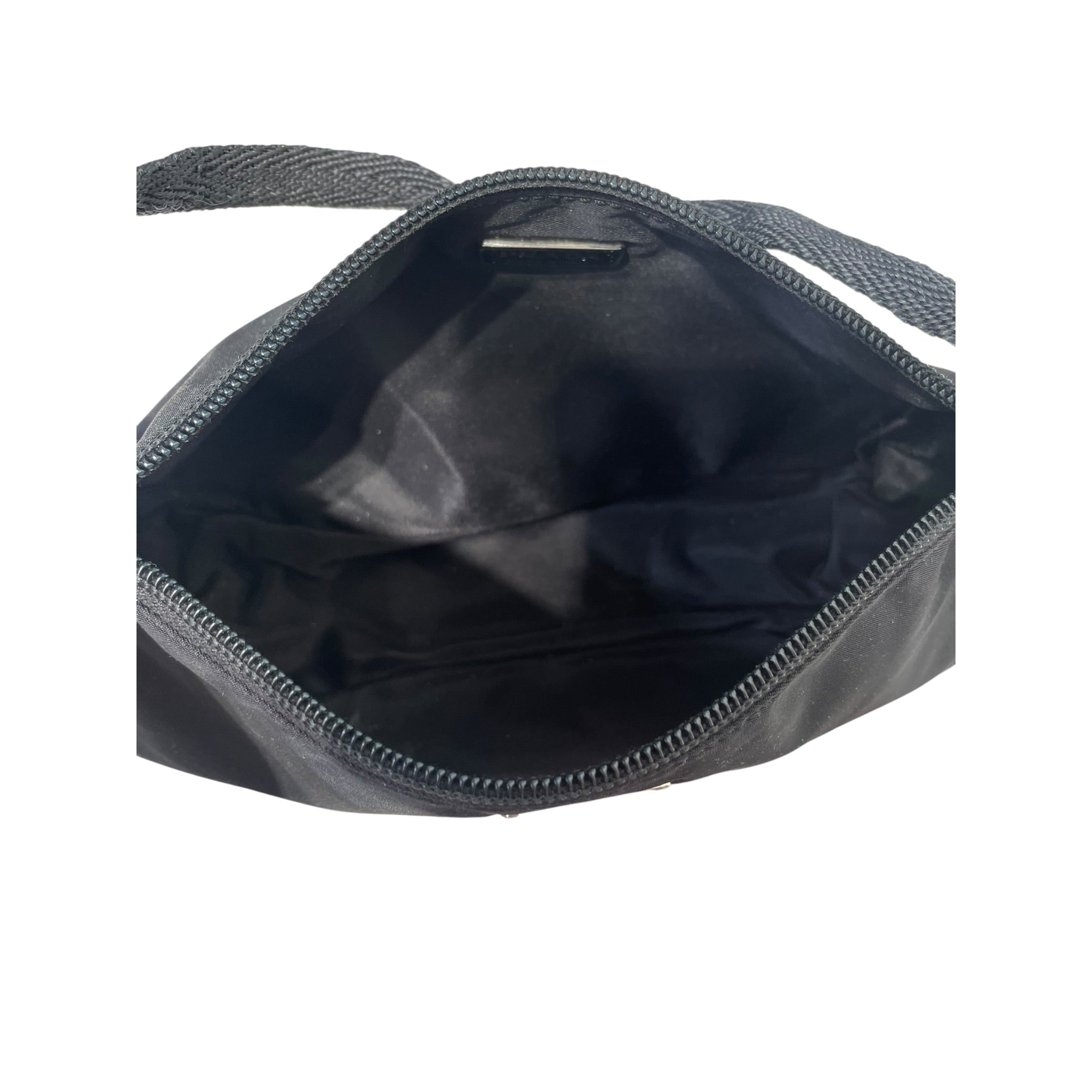 PRADA/Clutch Bag/Nylon/BLK/nylon shoulder bag view 4