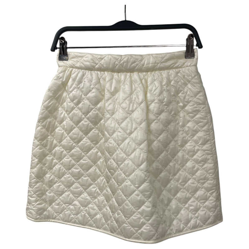 MONCLER/Skirt/40/Nylon/WHT/