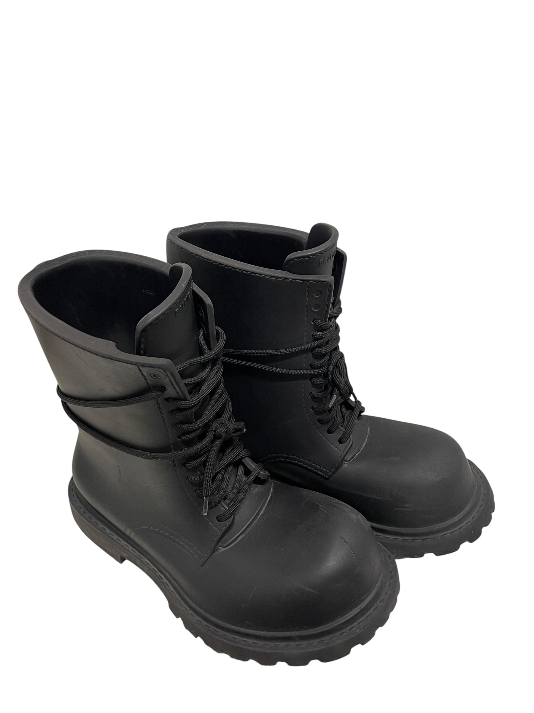 BALENCIAGA/Boots/US 11/BLK/STEROID BOOT view 1