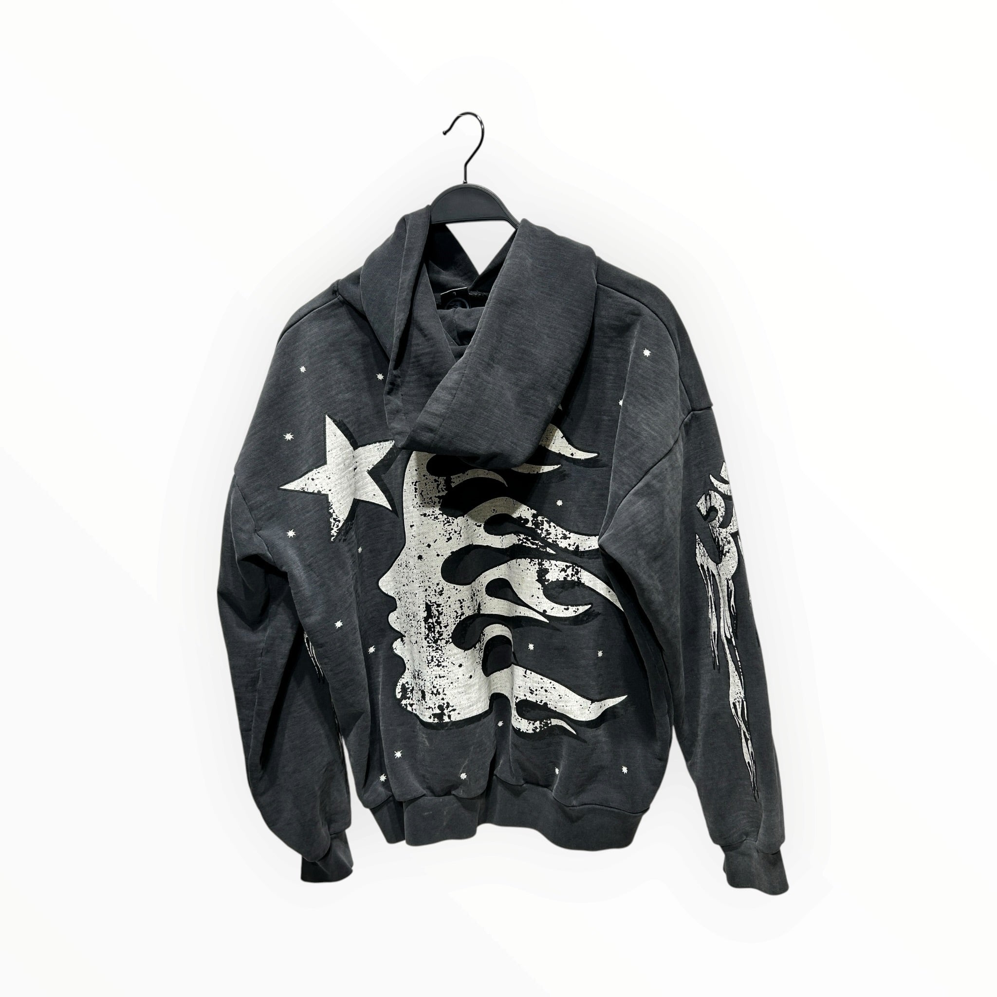 HELLSTAR/Hoodie/L/Cotton/GRY/PATH TO PARADISE view 2